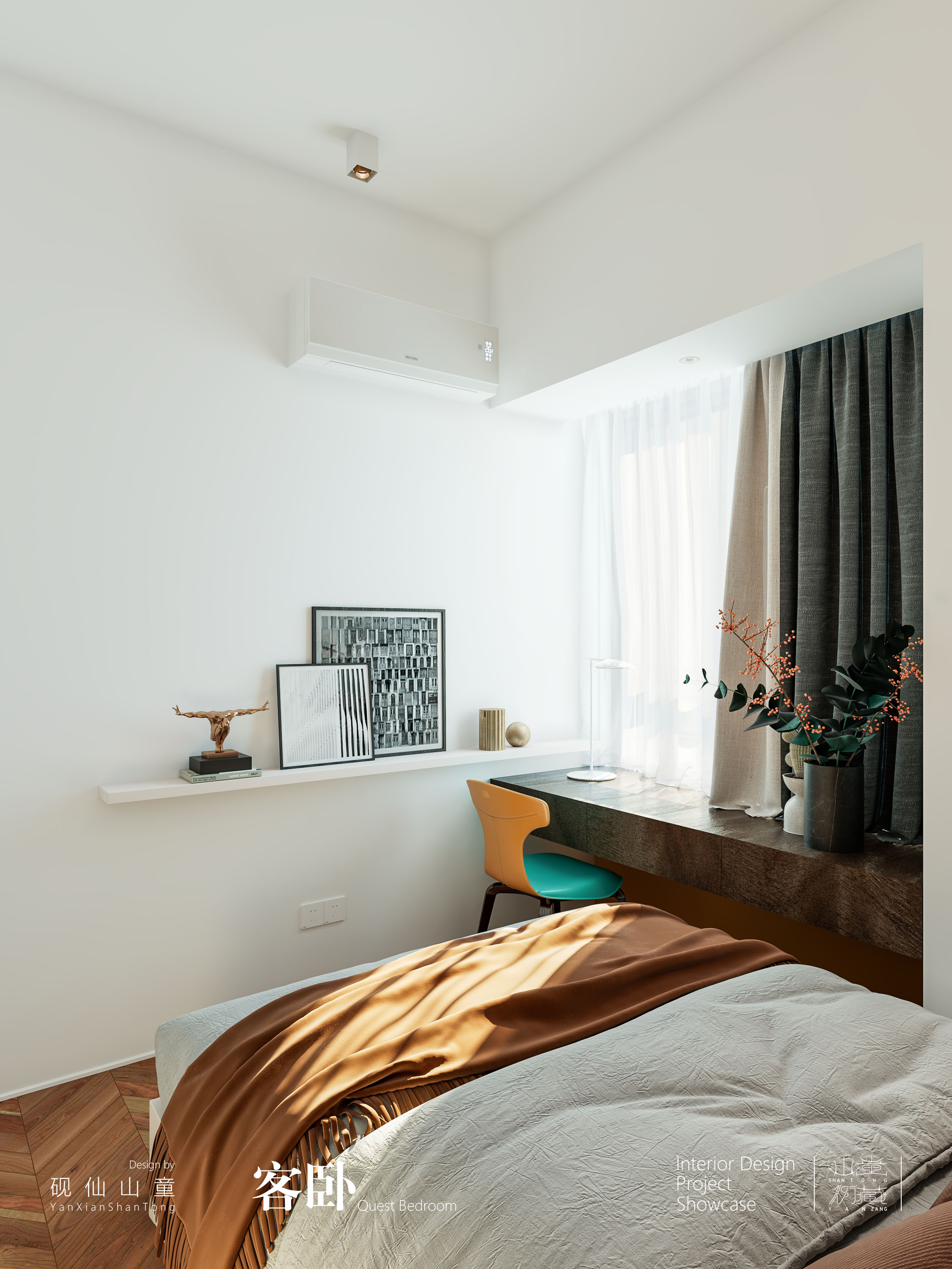 Interior design，bedroom，a living room，TOILET，Whole case design，Custom furniture，Soft turn design，Decoration design，