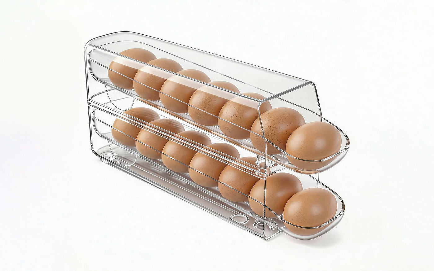 Kitchen supplies, egg box, rolling egg box，