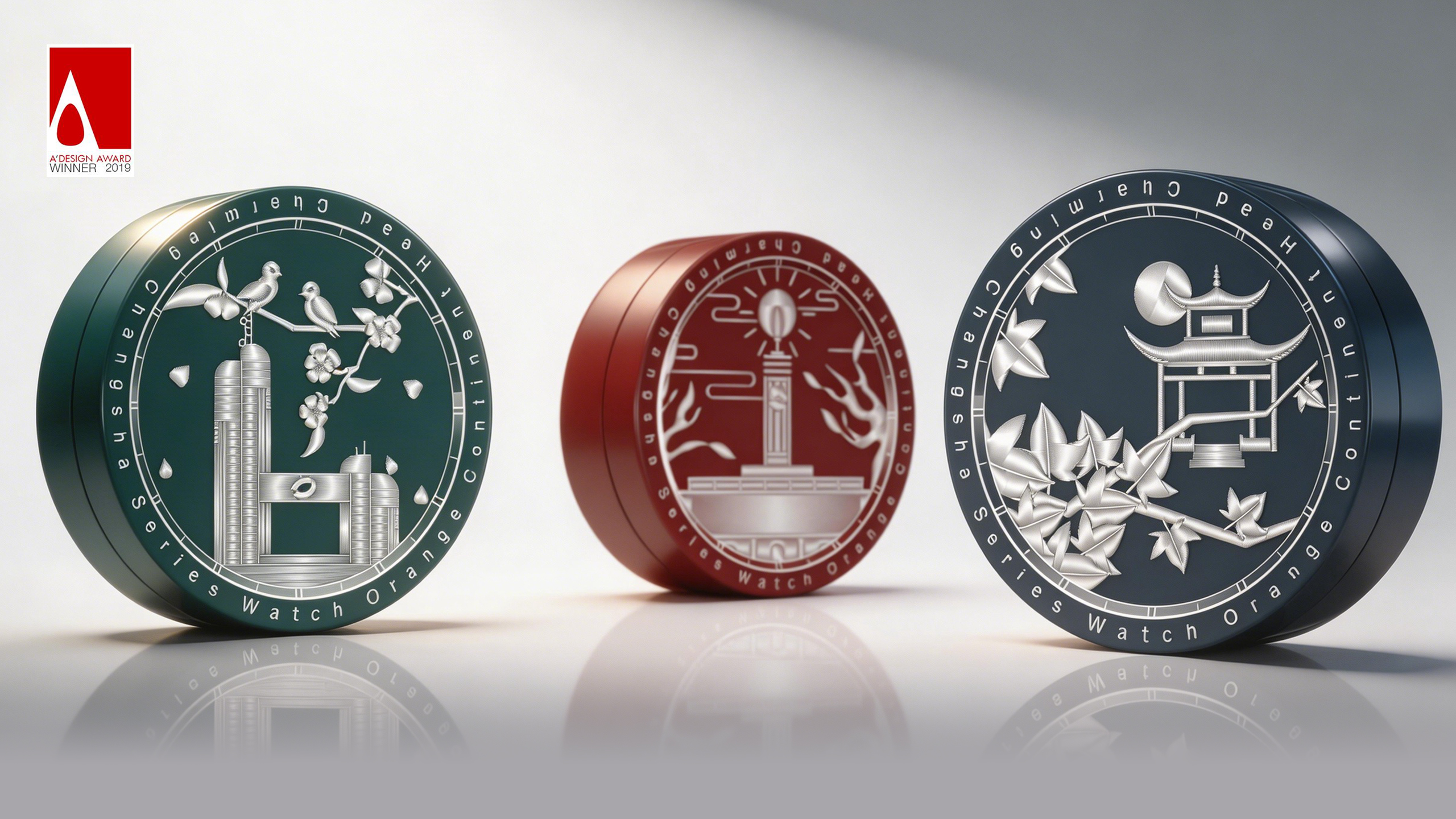 Watch packaging，Chinese style，Charm Changsha Watch，packing design，Moment creativity，Zeng Ling，