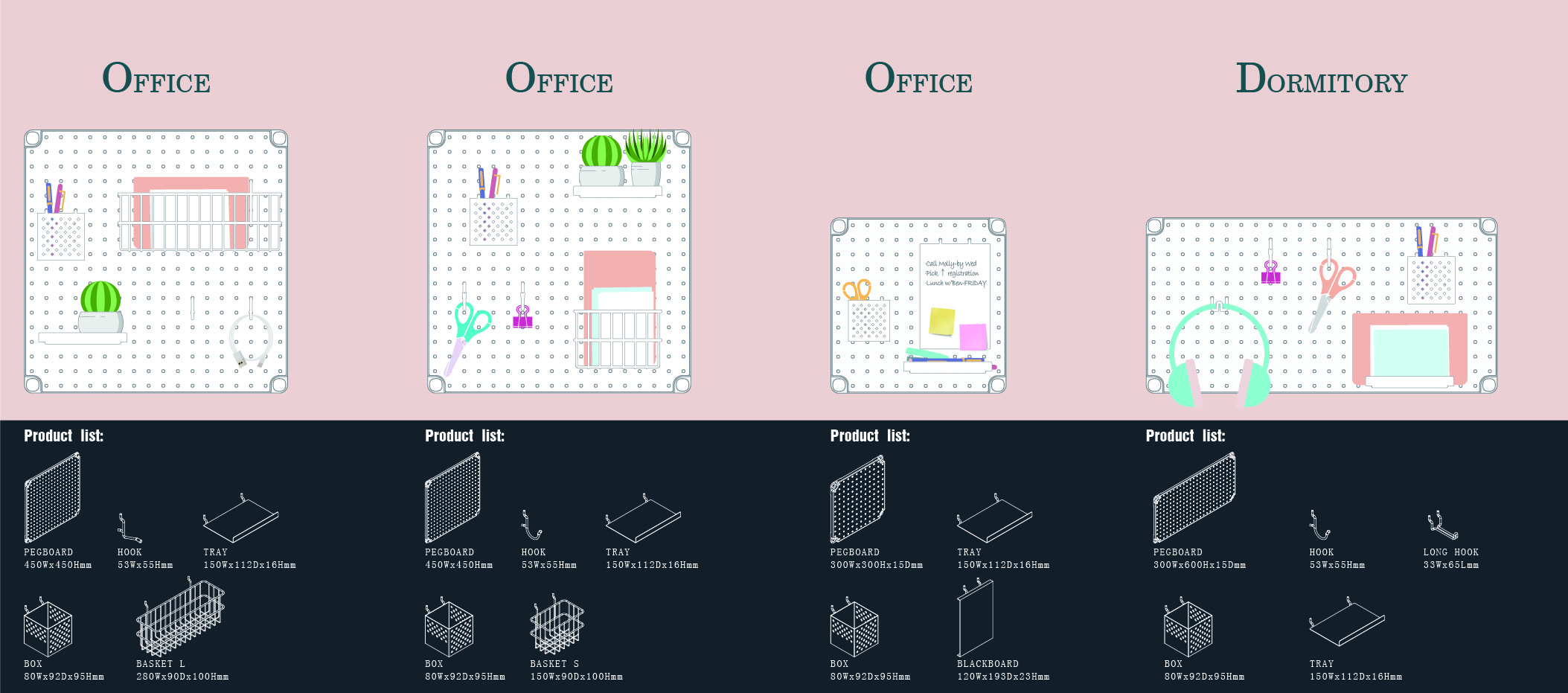 Tunnel slab，System Products，Open Module Storage System，Users can freely combine，Adapt to multiple scenarios，Minimalist，MUJI wind，Visual storage，