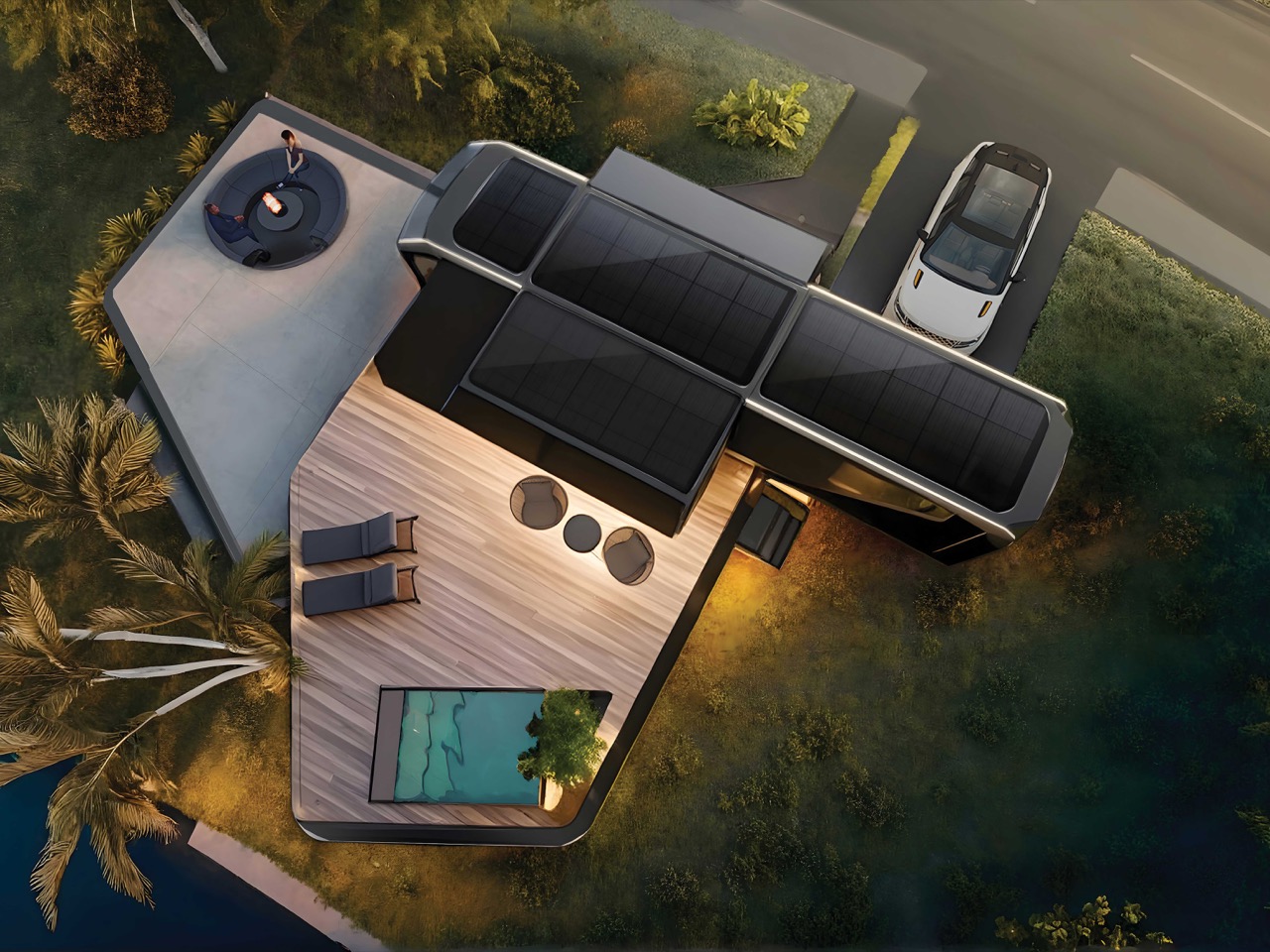 Off-grid life，Modular housing，Folding Sojourn，Red Dot Design Award，AC Future，