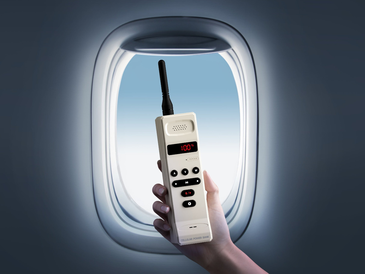 Retro charging treasure，Trozk，Portable Power ，Outdoor artifact，