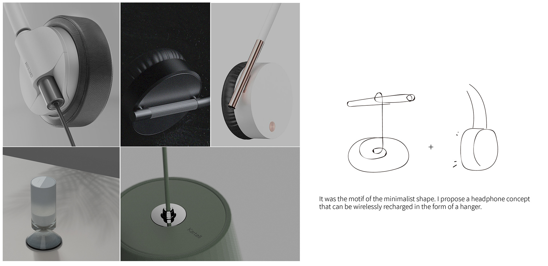 headset，Wireless charging，Minimalist，