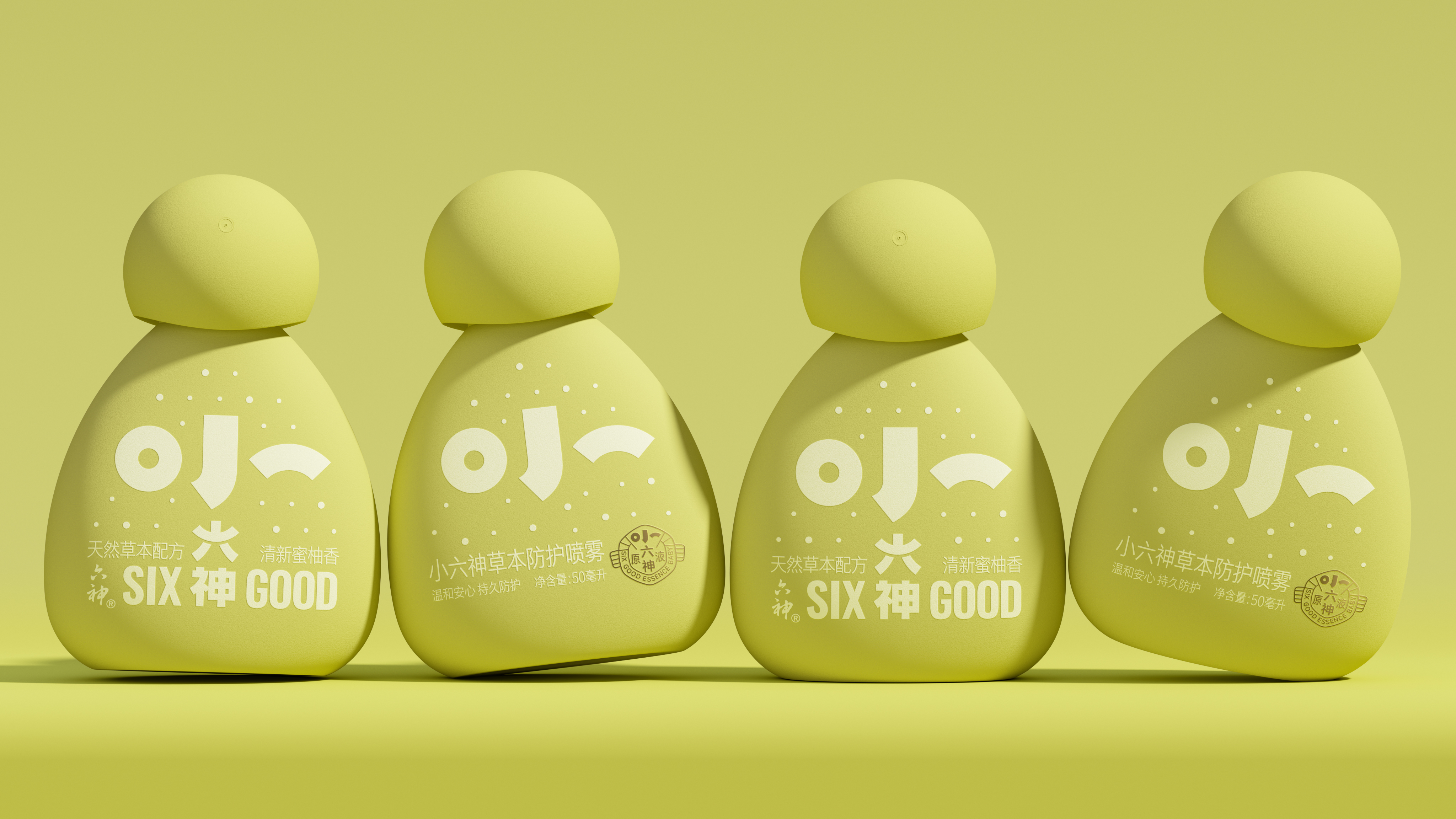 packing design，Design，Shanghai Jahwa，The Six Gods，Pan Hu Design，