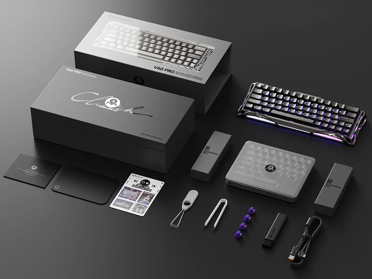 Digital，Electronic equipment，Mercury V60 Pro，keyboard，