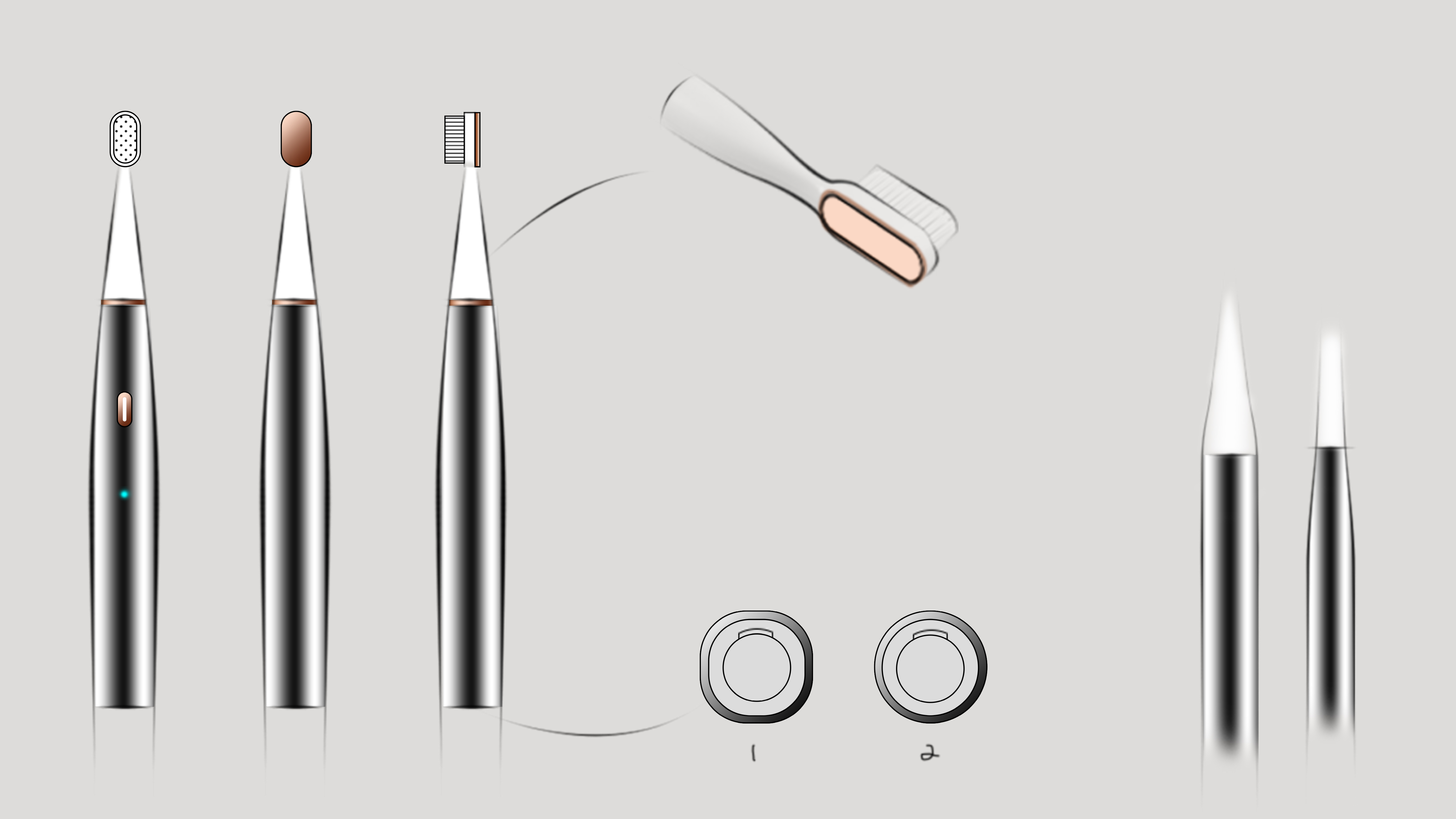 Fan，Hand warmer，Render，Appearance design，