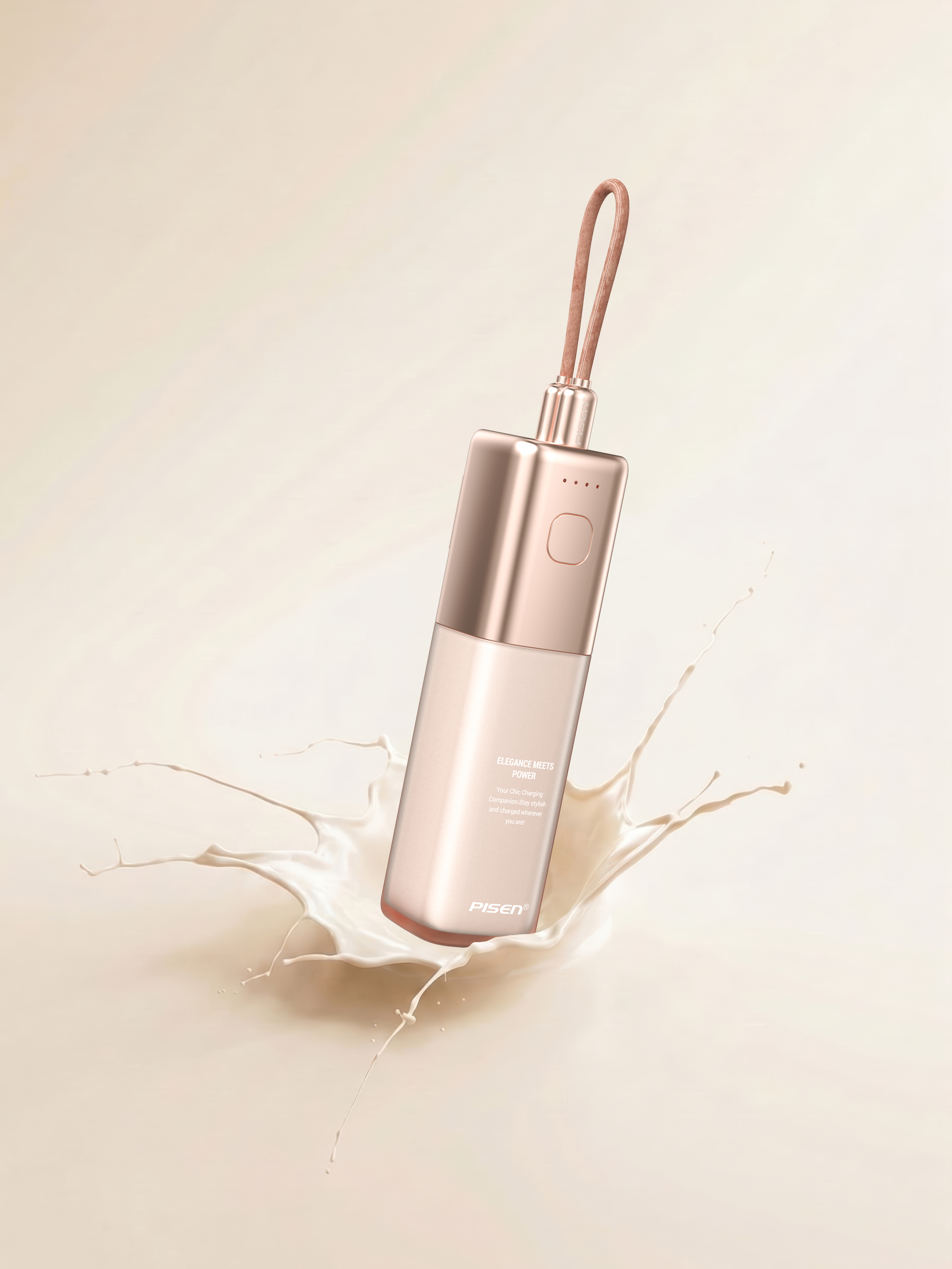 Female design，AI-aided design，Foundation liquid charging treasure，Lipstick charging treasure，CMF design，industrial design，portable battery，soft aesthetics，Female design，AI-aided design，Foundation liquid charging treasure，Lipstick charging treasure，CMF design，soft aesthetics，