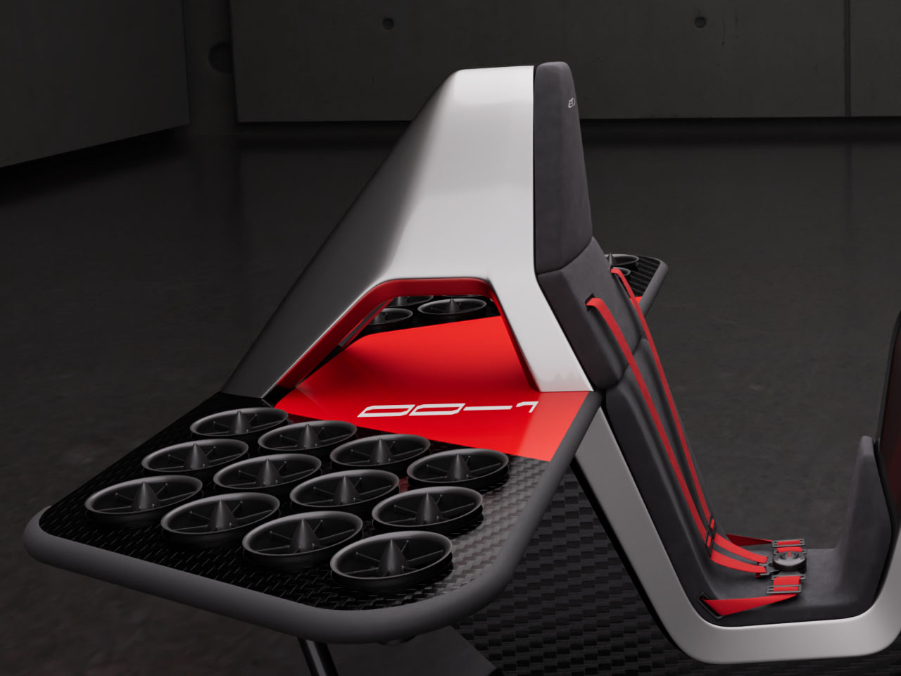 LEO Solo Jetbike，Single electric flying motorcycle，vehicle，originality，