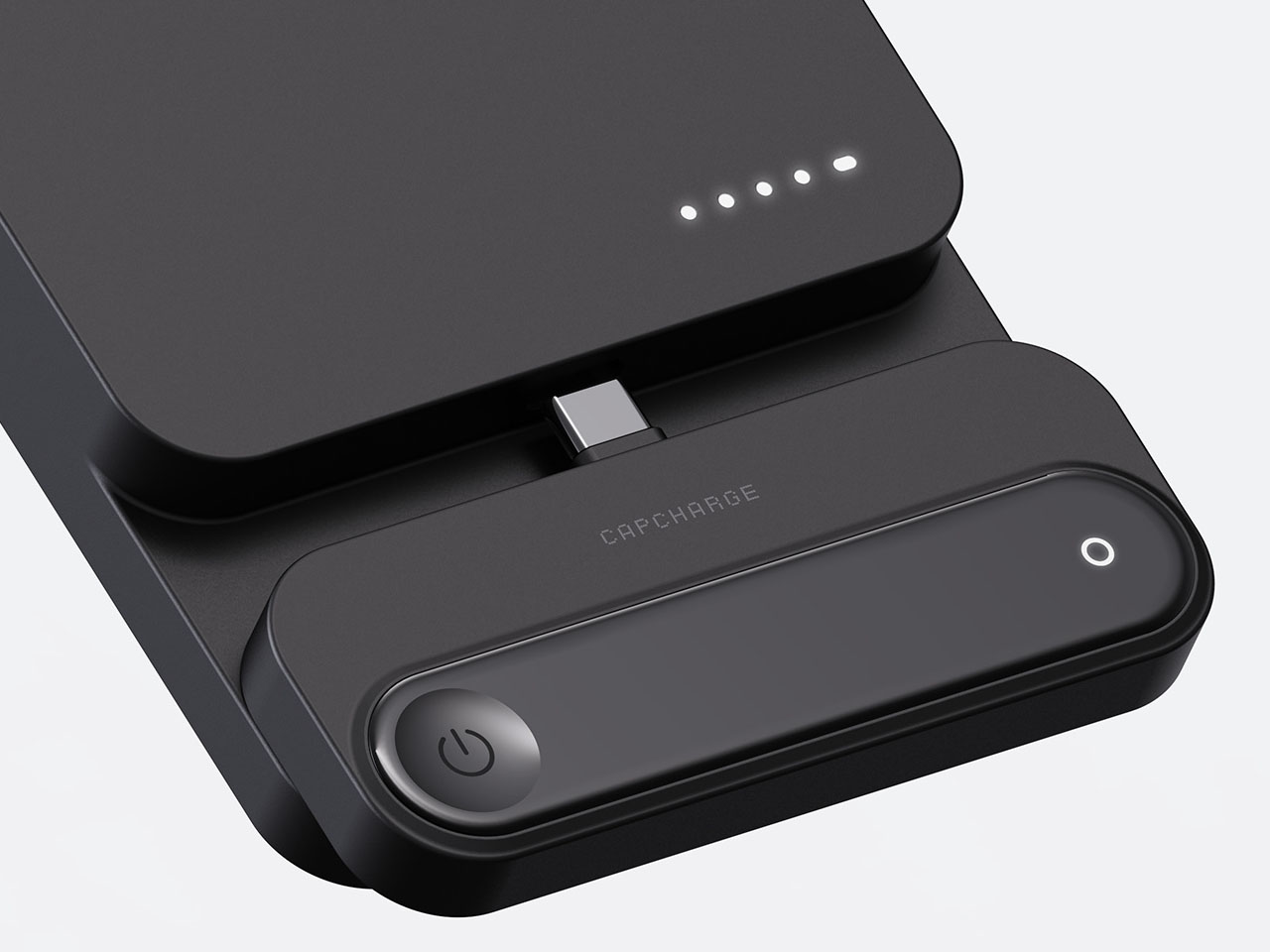 Modular charging treasure，Magnetic Split，CapCharge，Multi-function charging，