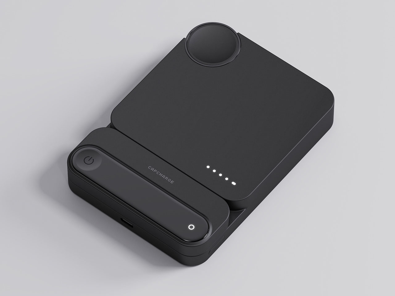 Modular charging treasure，Magnetic Split，CapCharge，Multi-function charging，