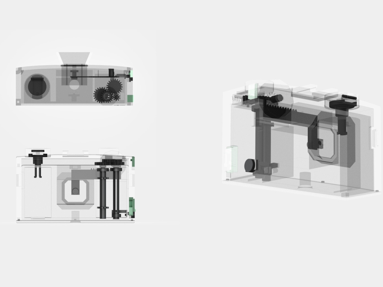Pinhole camera，RAW，Retro camera，Korean aesthetics，