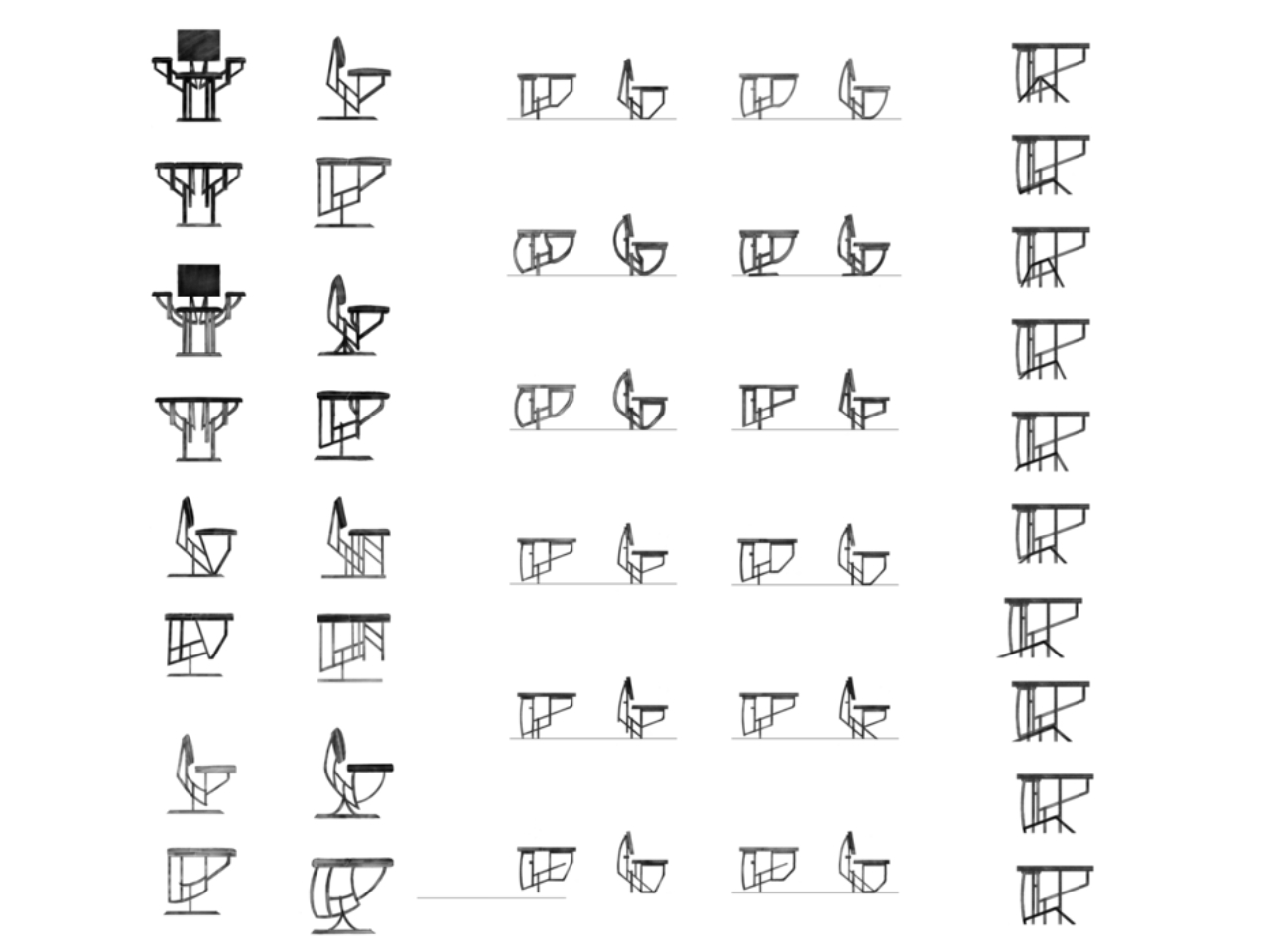 Blooming Furniture，FLOWERING FURNITURE，Dynamic seating，interaction，
