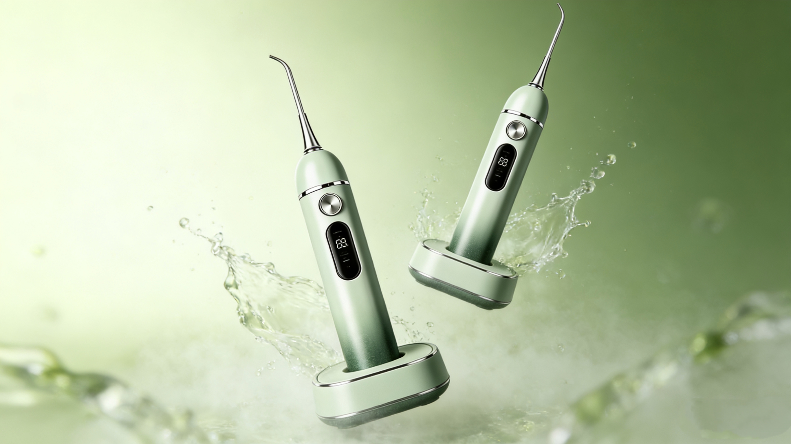 pure white，ultrasonic，Dental cleaner，