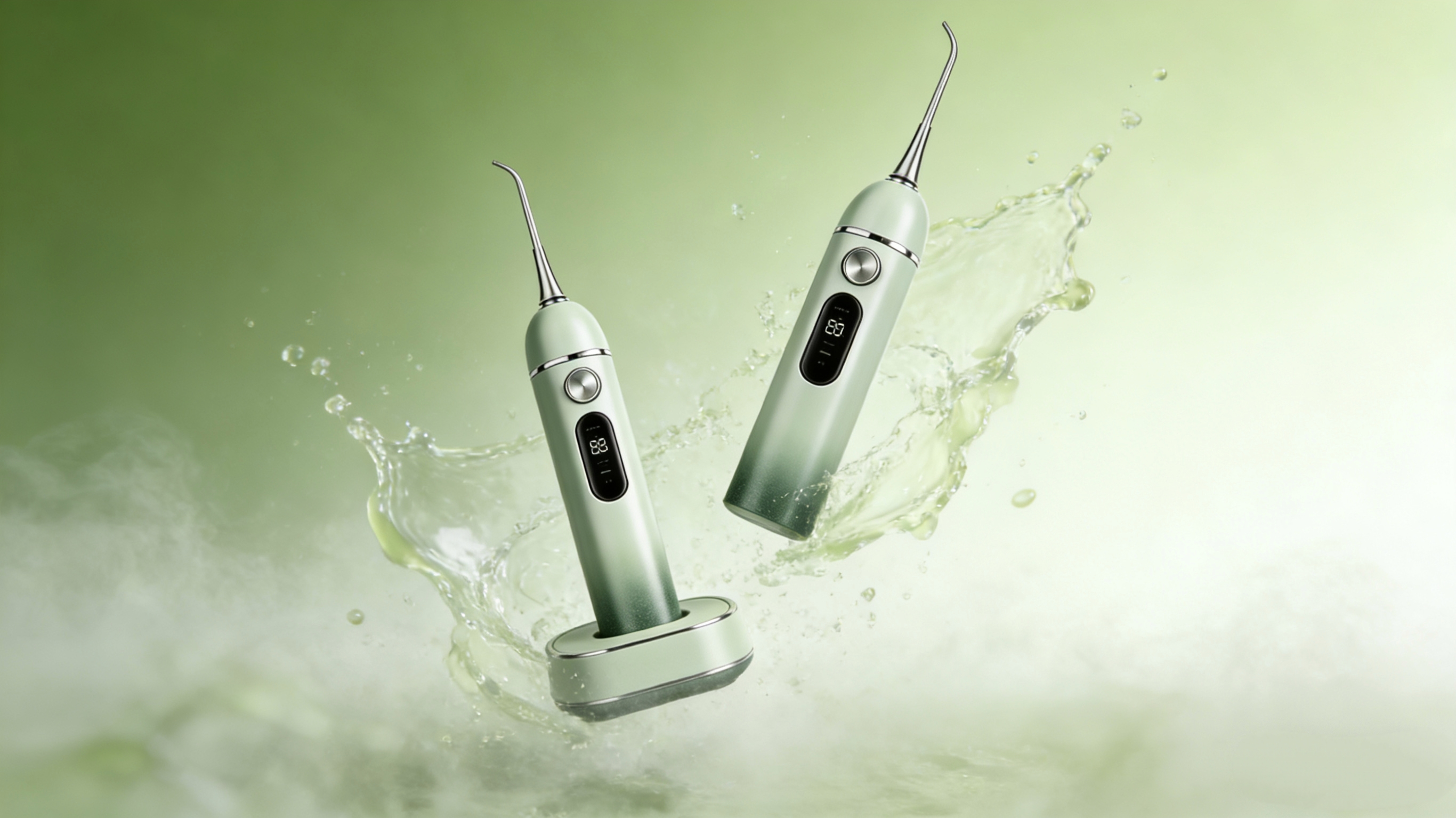 pure white，ultrasonic，Dental cleaner，