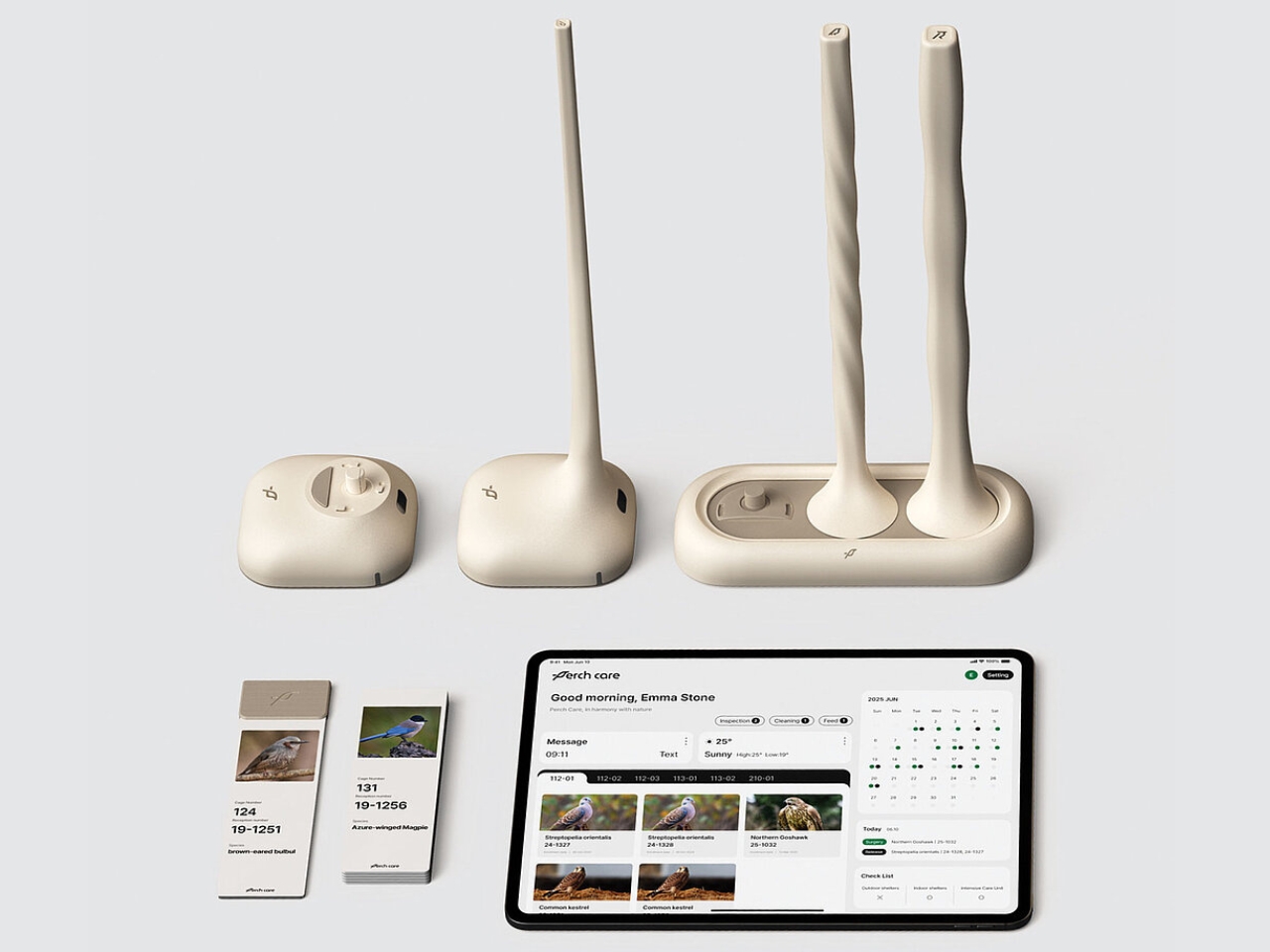 PerchCare，Smart bird perch，Digital，electronic product，