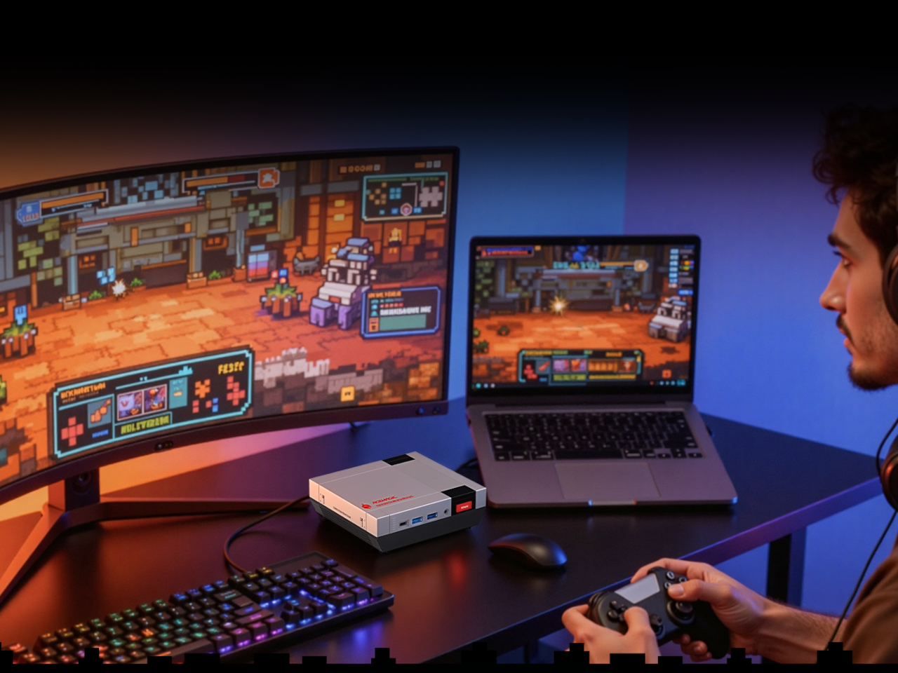 ACEMAGIC Retro X5，Mini host，Digital，Electronic equipment，