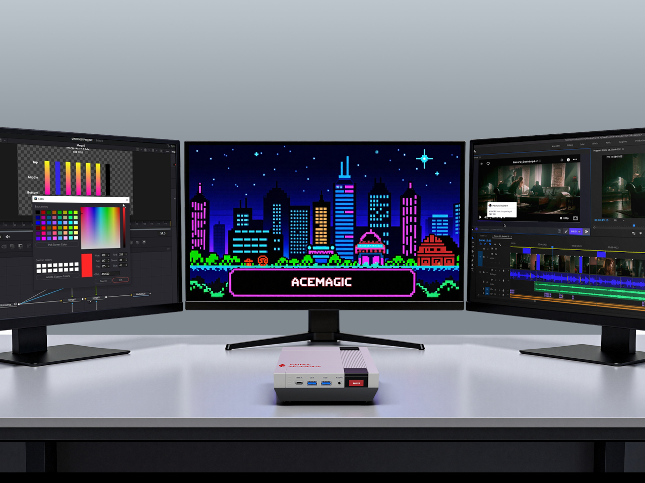 ACEMAGIC Retro X5，Mini host，Digital，Electronic equipment，