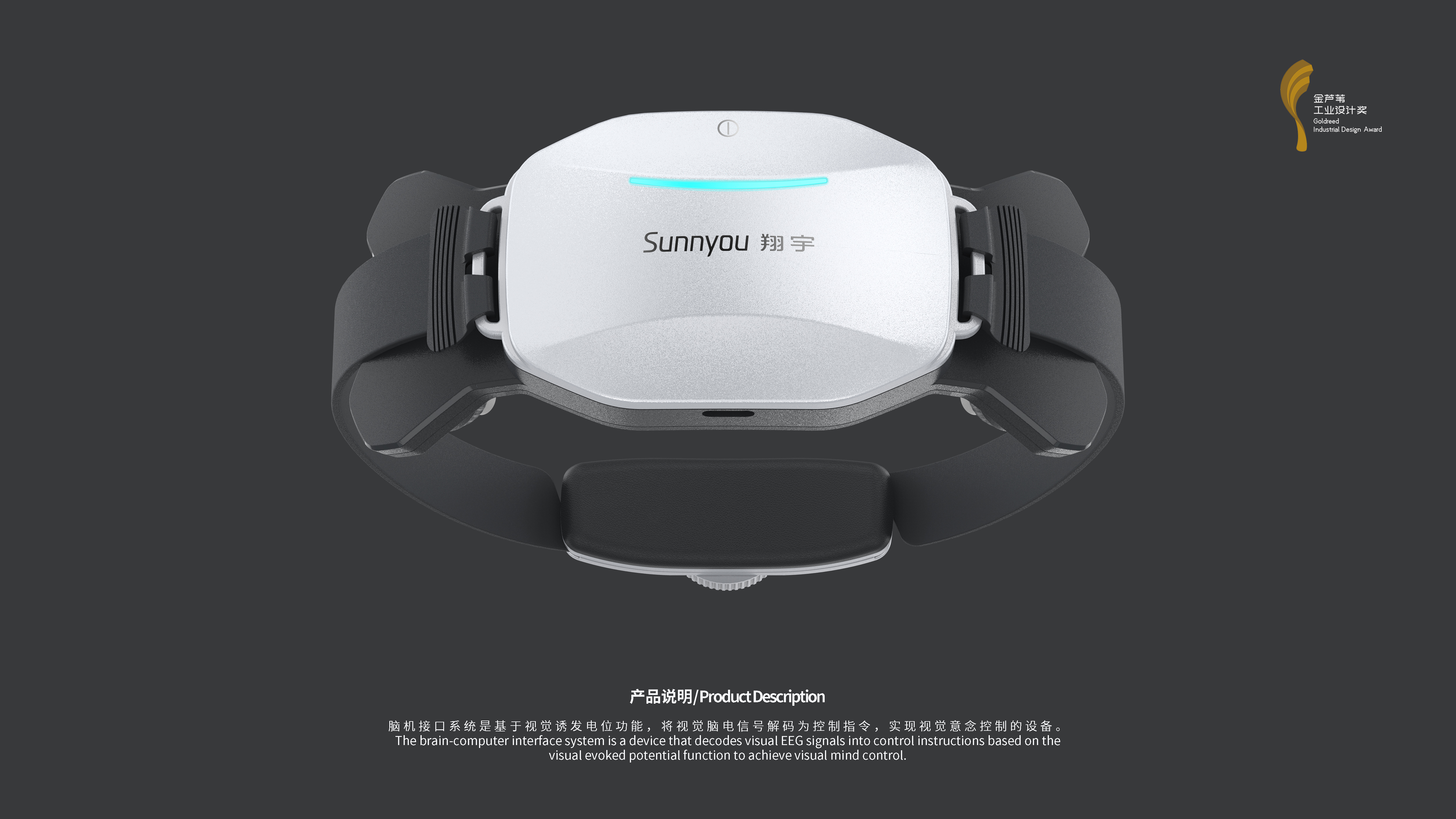 brain-computer interface system，Non-intrusive，visual evoked potential，Mind control，