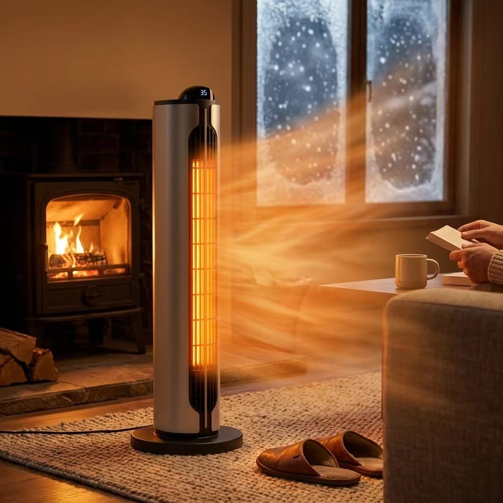Air heater, heater, small sun, winter，