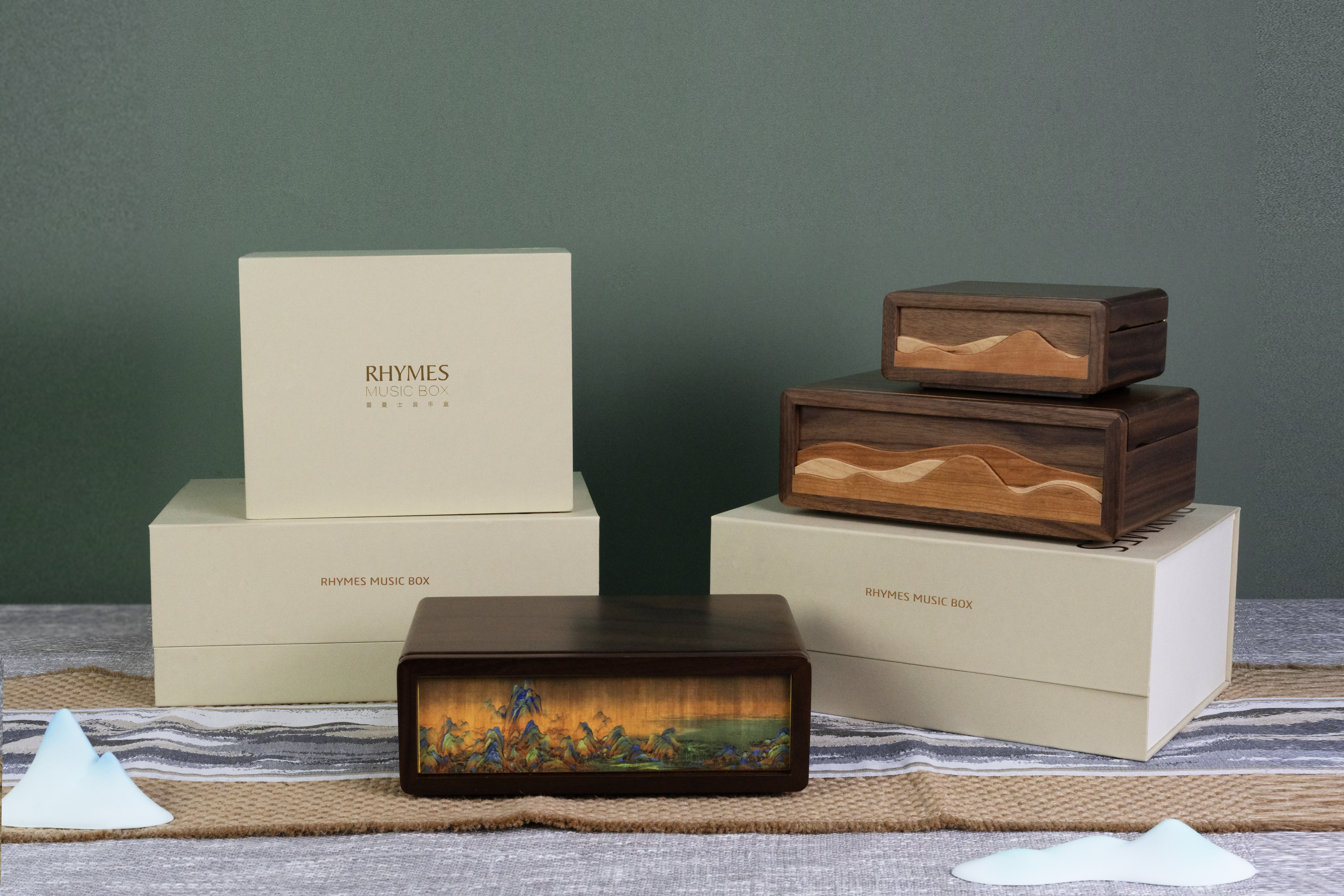 product design，Cultural creation，Eight tone box，gift，