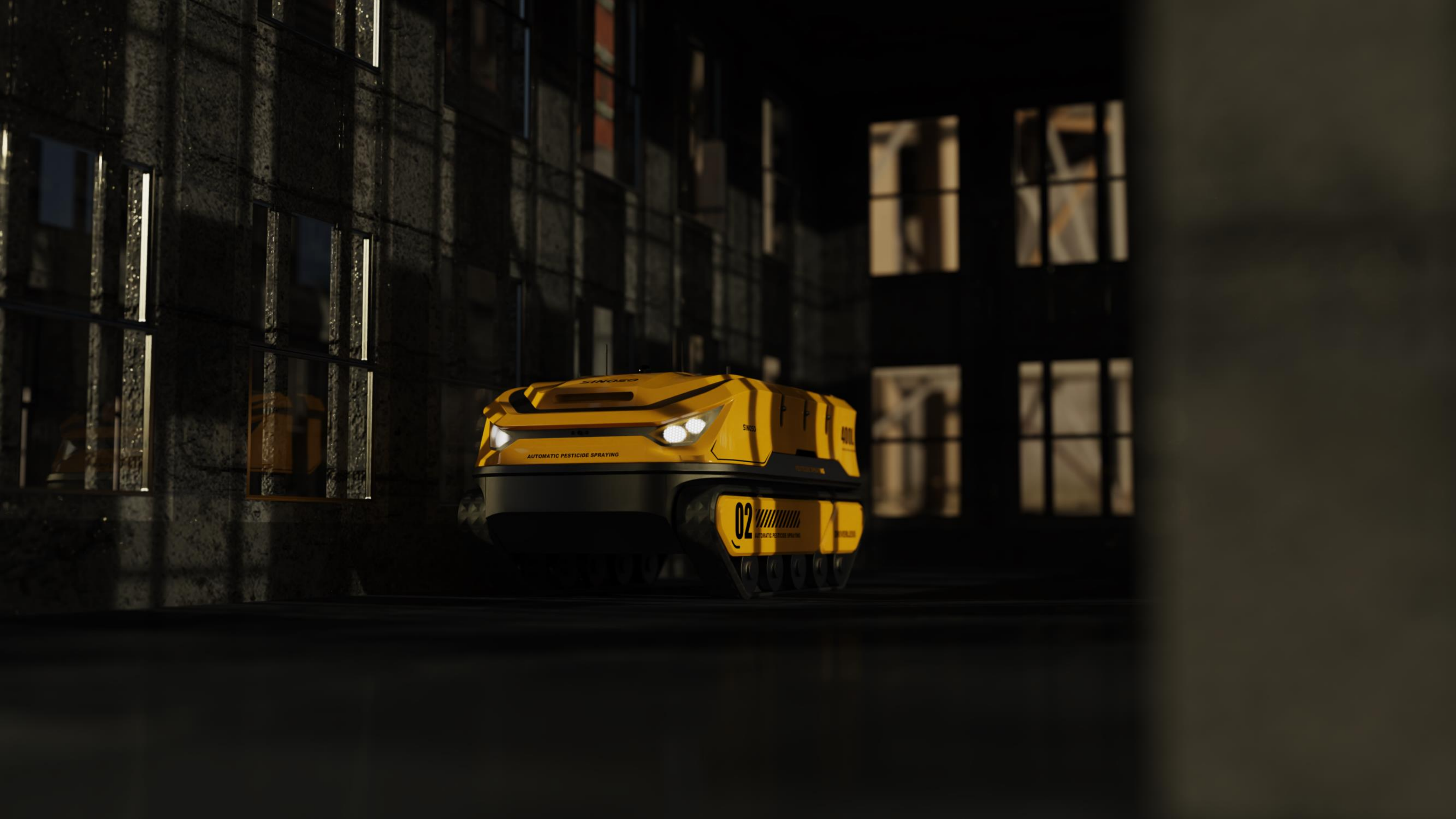 Automated robot，industrial design，Agricultural automation equipment，