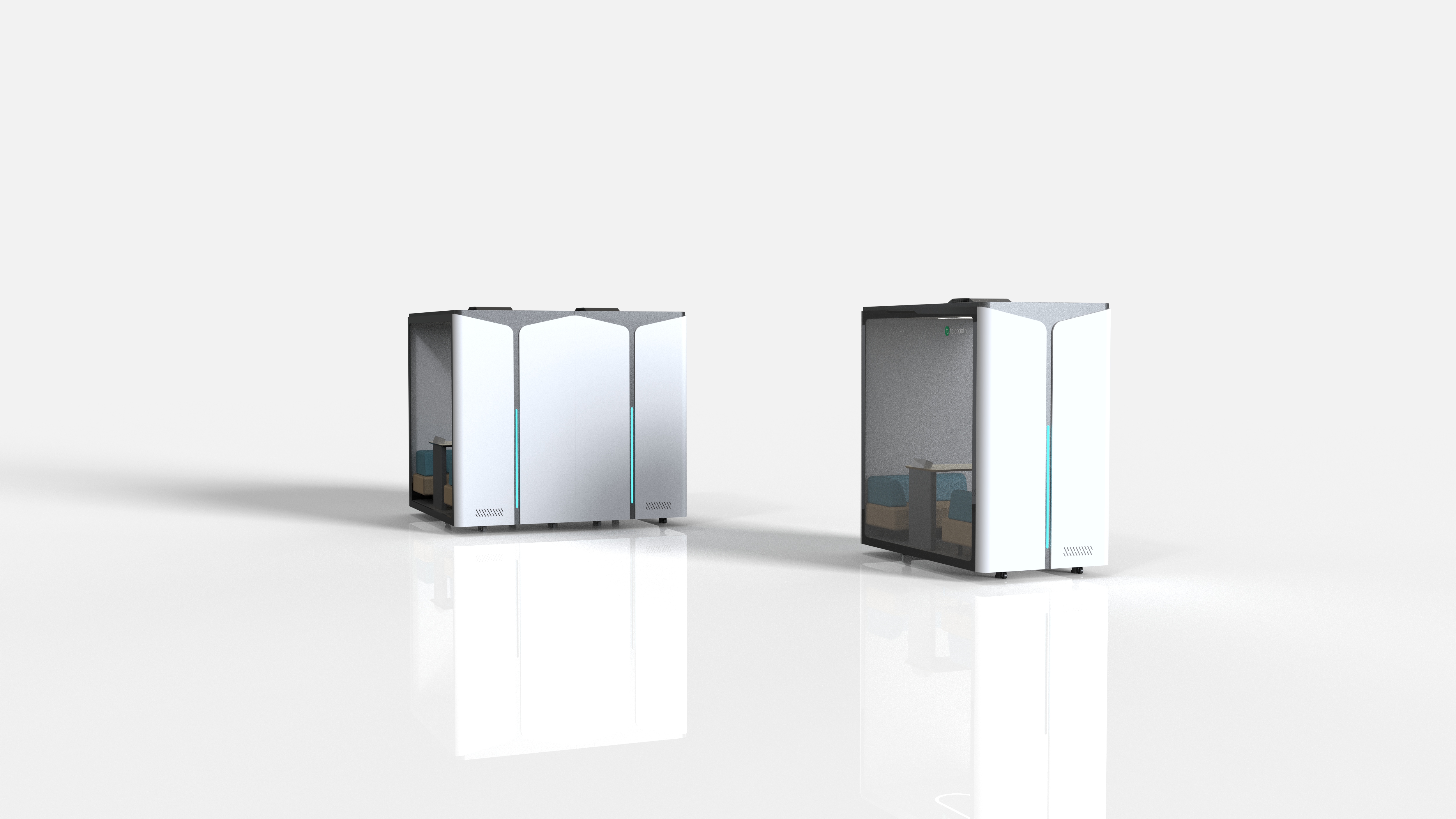 industrial design，product design，Telephone Booth Appearance Design，