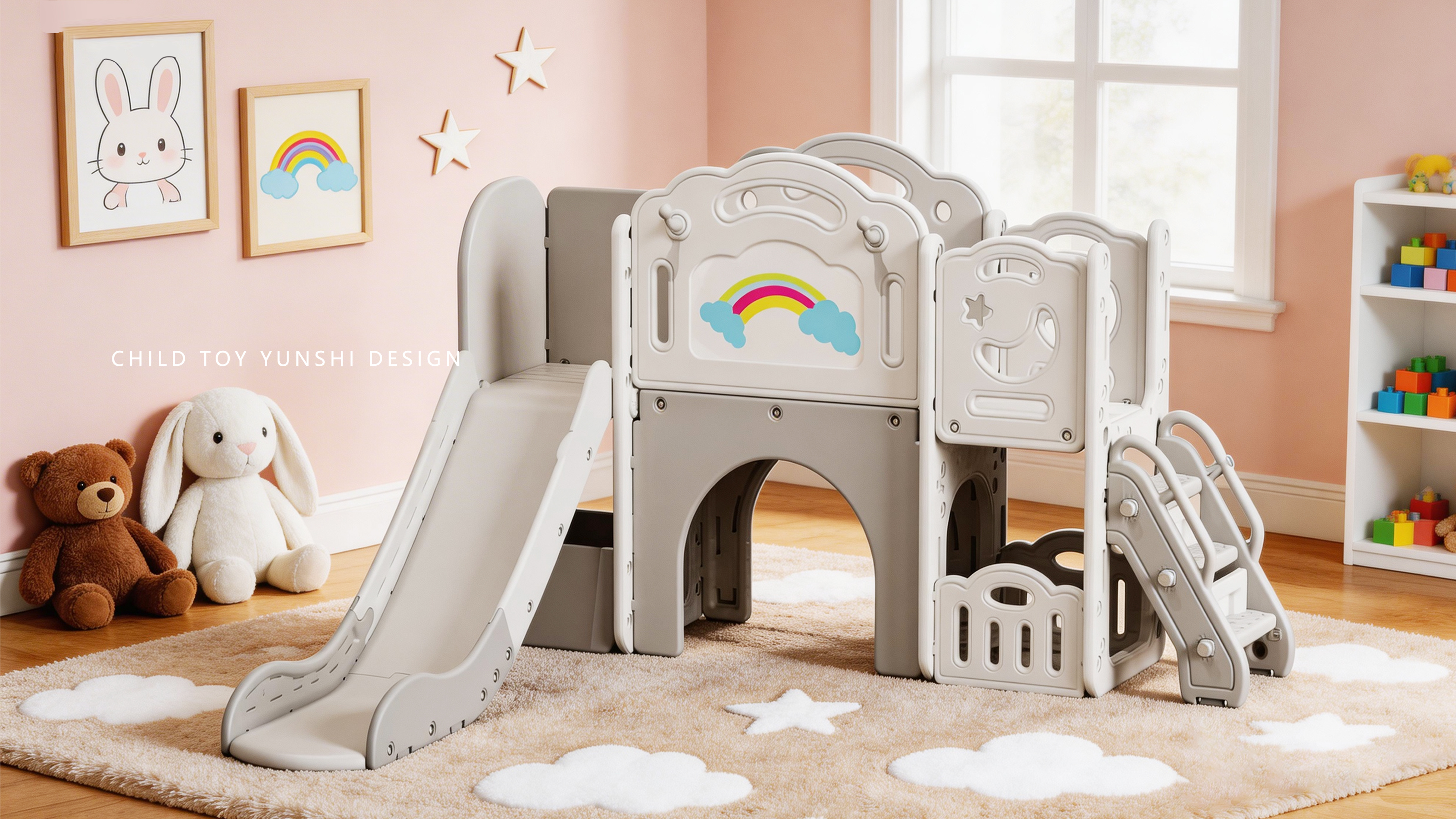 Appearance design，Children's products，Blow molding process，