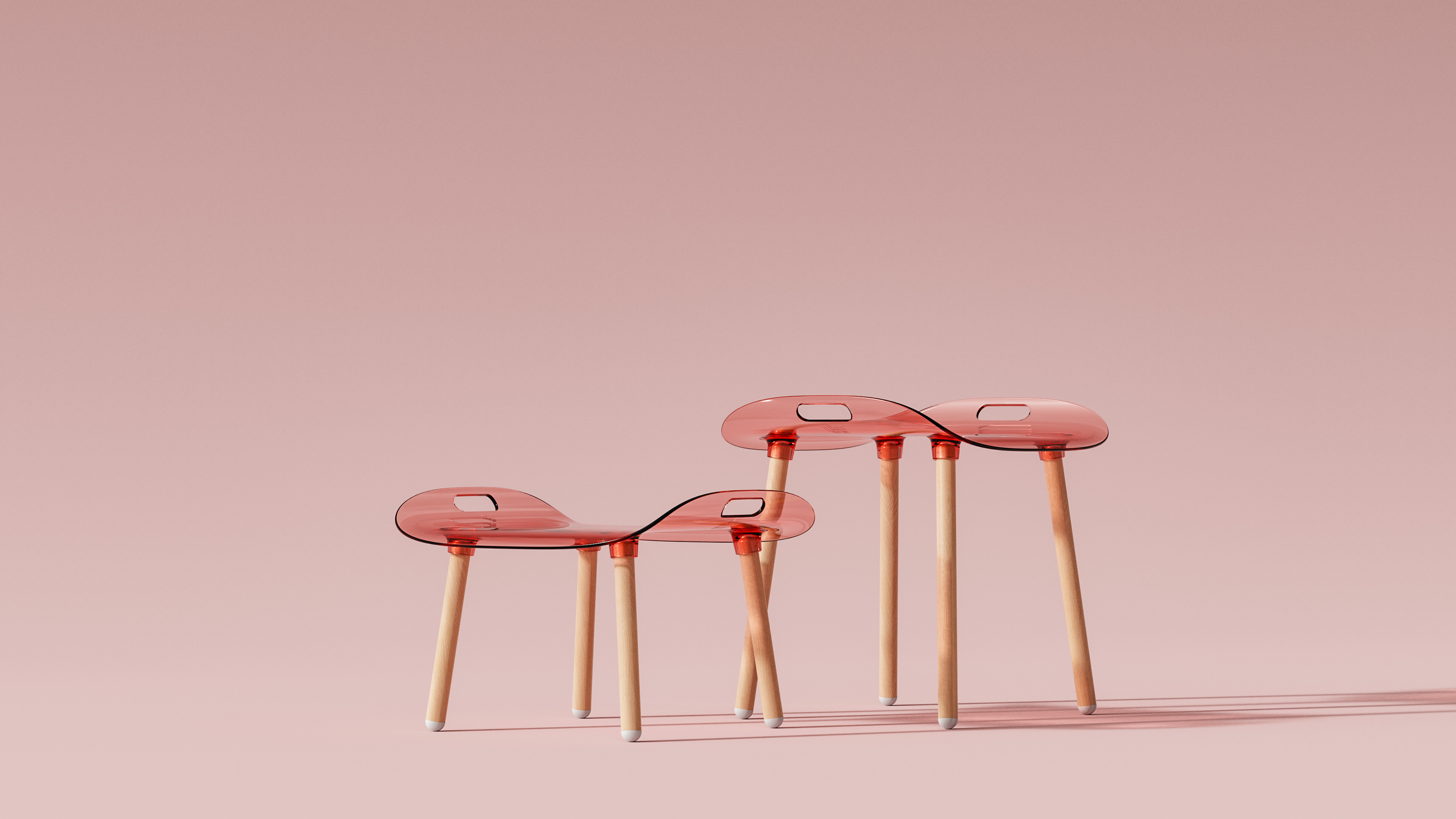 Calie Chair，Ergonomics，furniture，Household daily use，Acrylic，transparent，