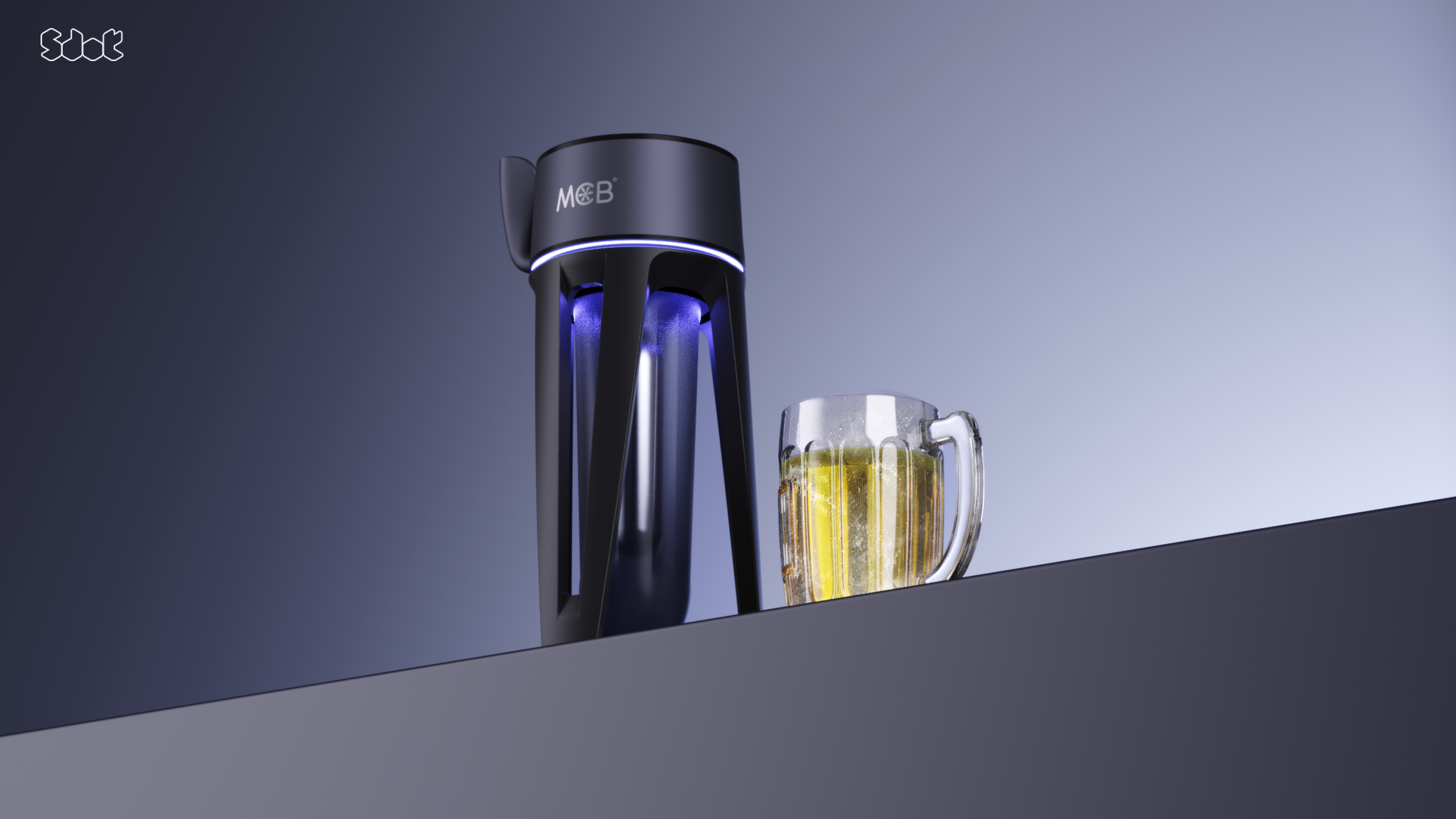 industrial design，product design，Frozen Cup Machine，cold drink，