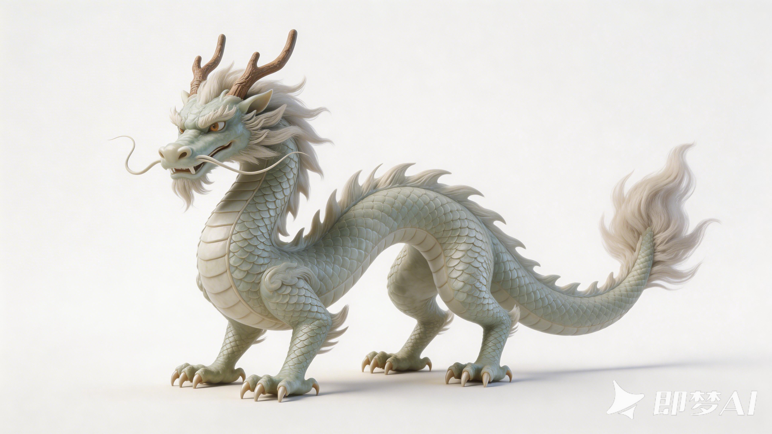 Loong，White Dragon，Little White Dragon，