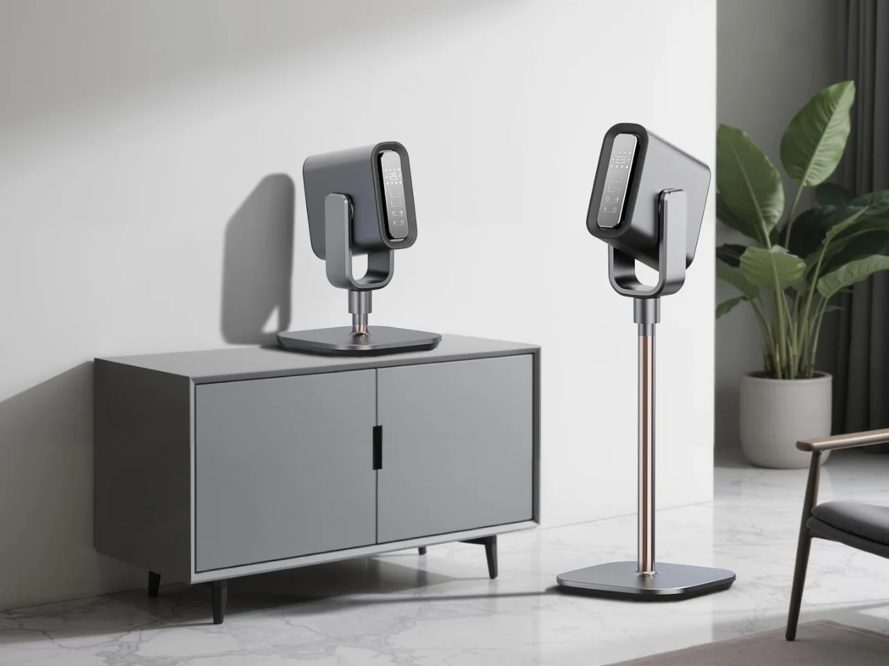 Household Electric Appliances，electric fan，Leafless fan，originality，