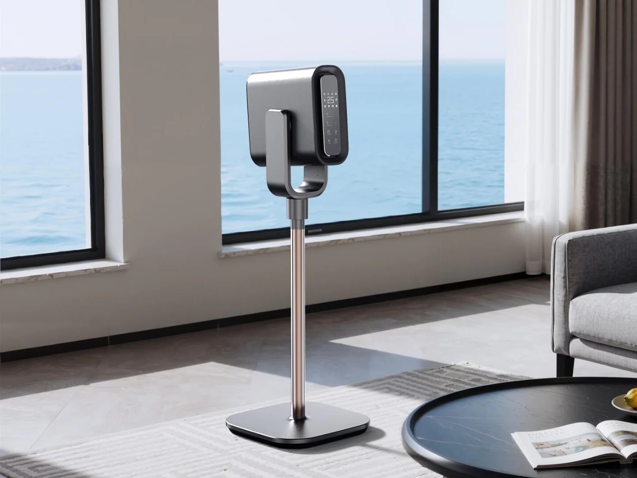 Household Electric Appliances，electric fan，Leafless fan，originality，