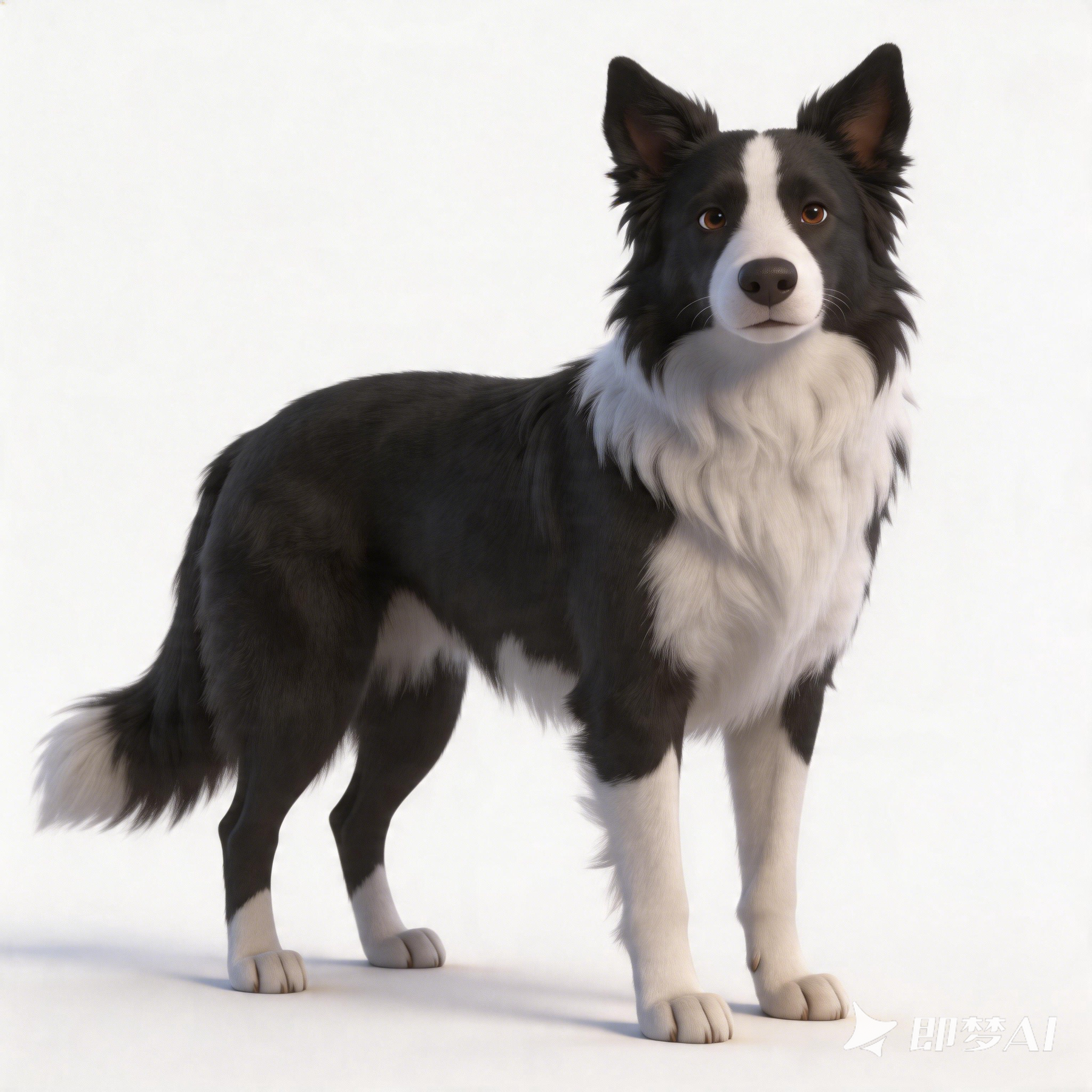 dog，Border Collie，