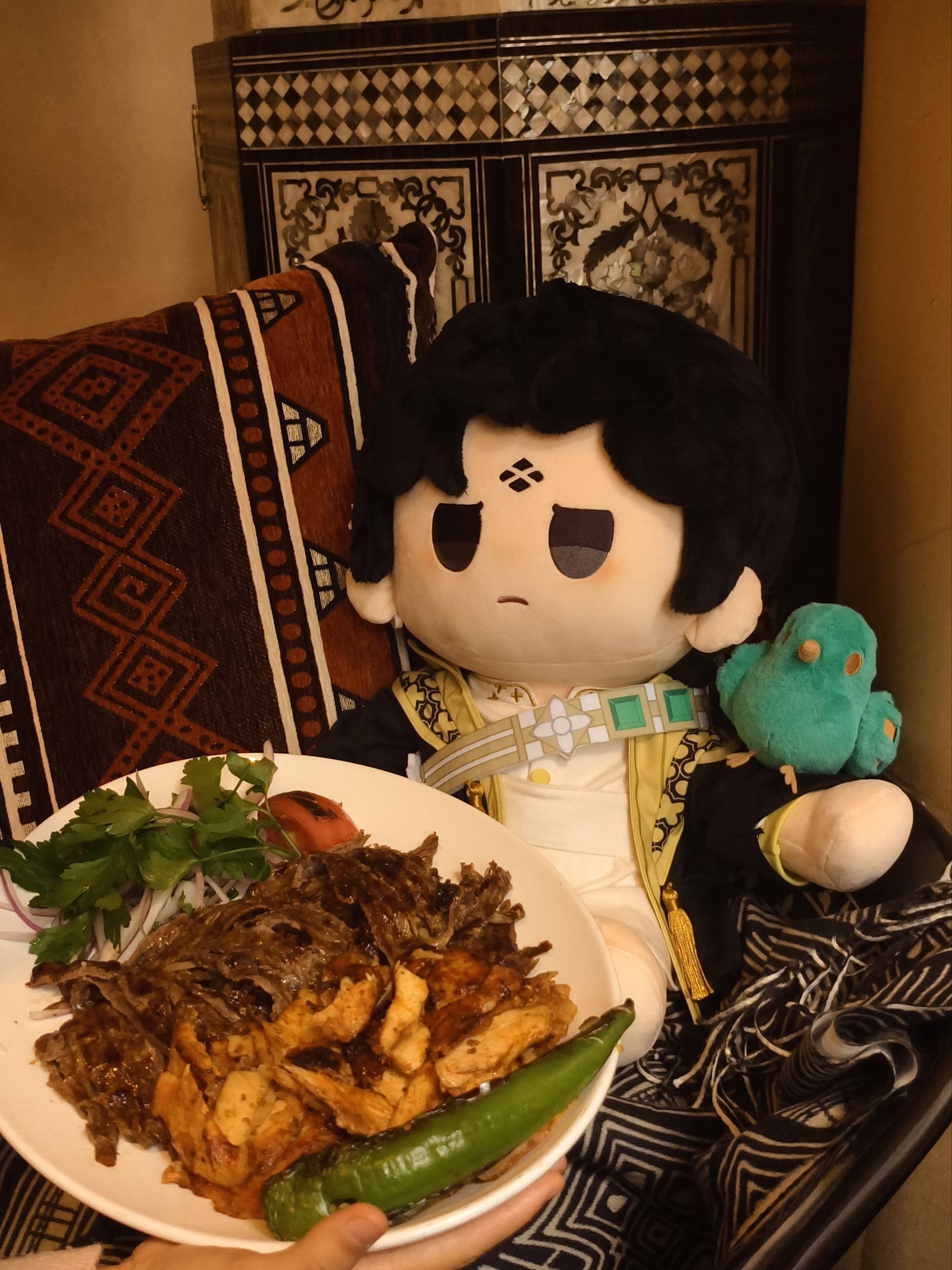 # Cotton doll# is still homework，