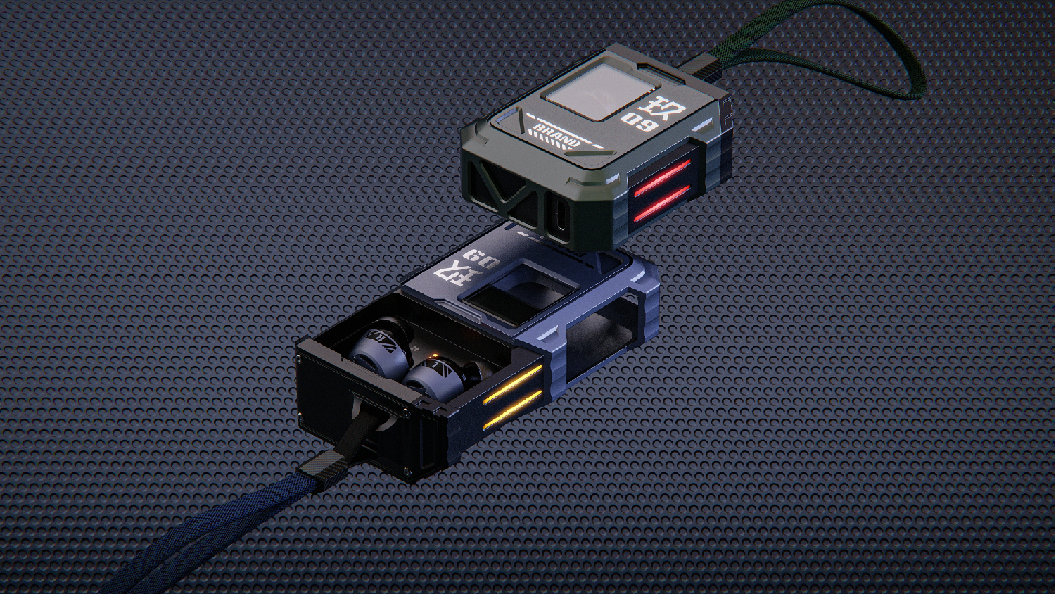 Bluetooth headset，TWS headset，Cyberpunk，Mechanics，Industry，