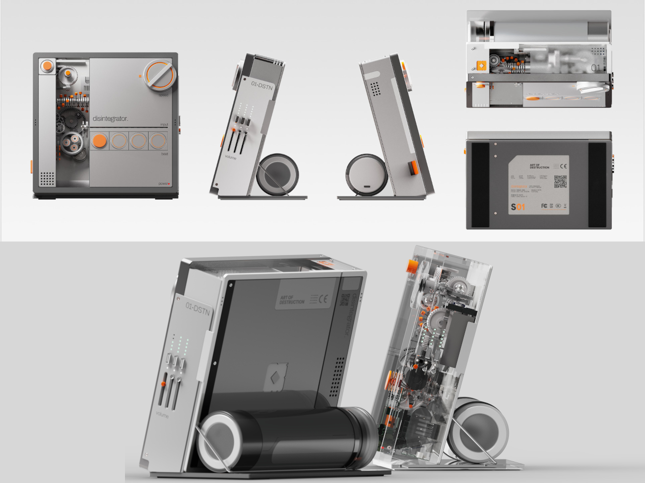 Art of Destruction，conceptual design，Office Supplies，originality，