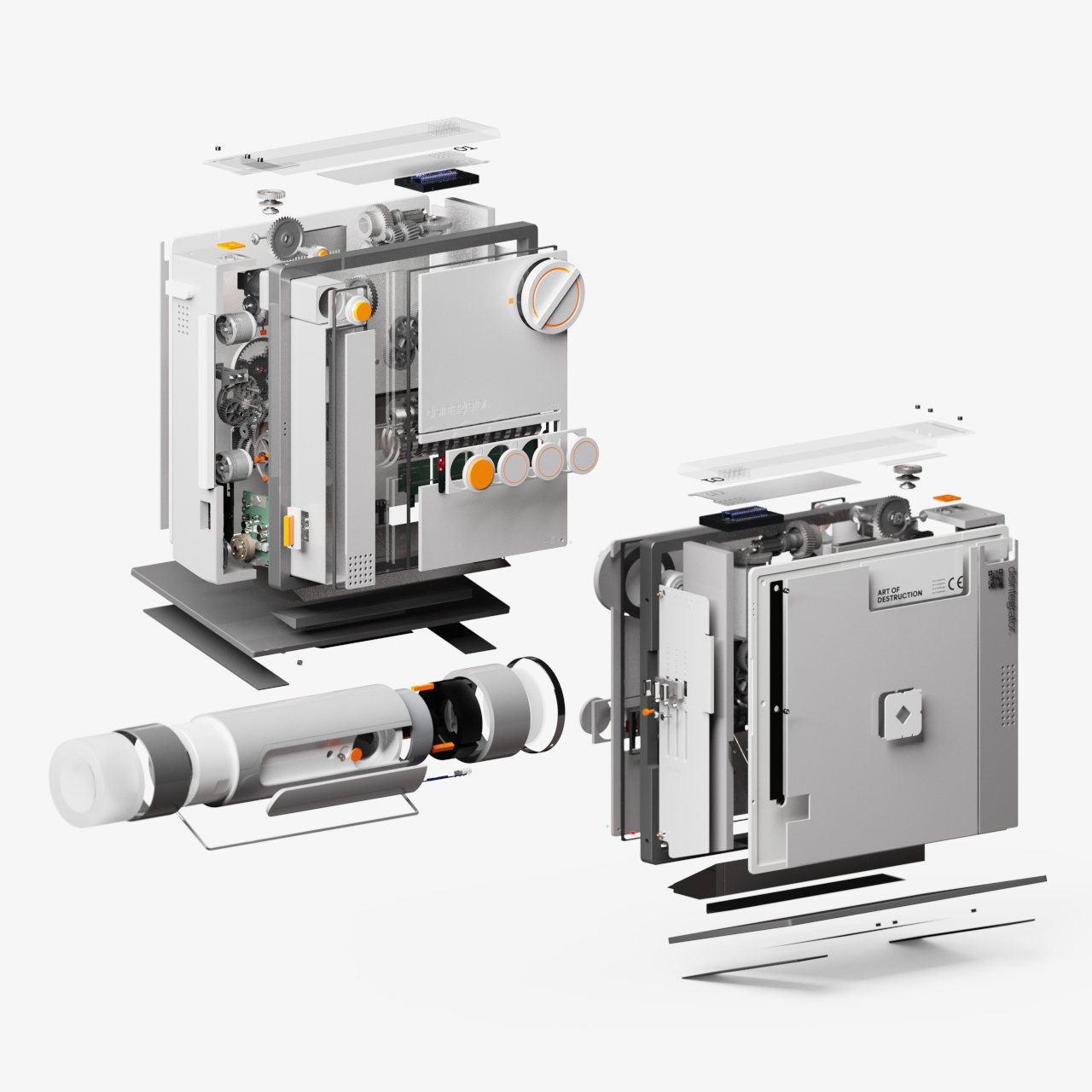 Art of Destruction，conceptual design，Office Supplies，originality，