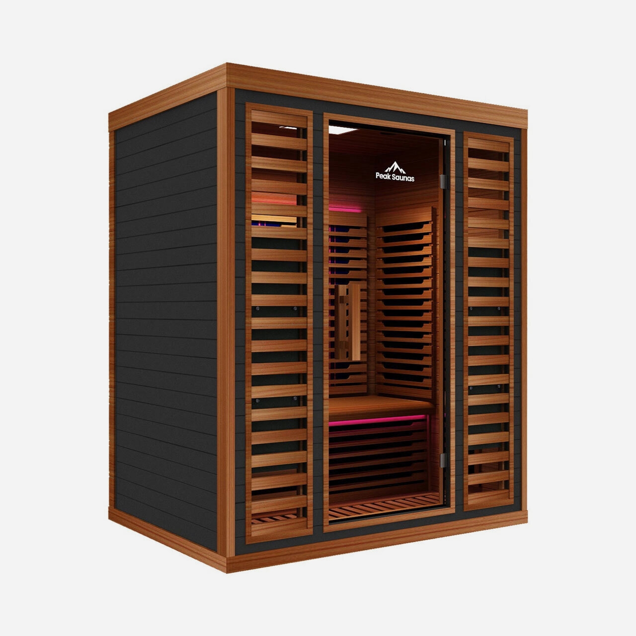 Peak Saunas，far infrared sauna room，environmental design，Interior design，