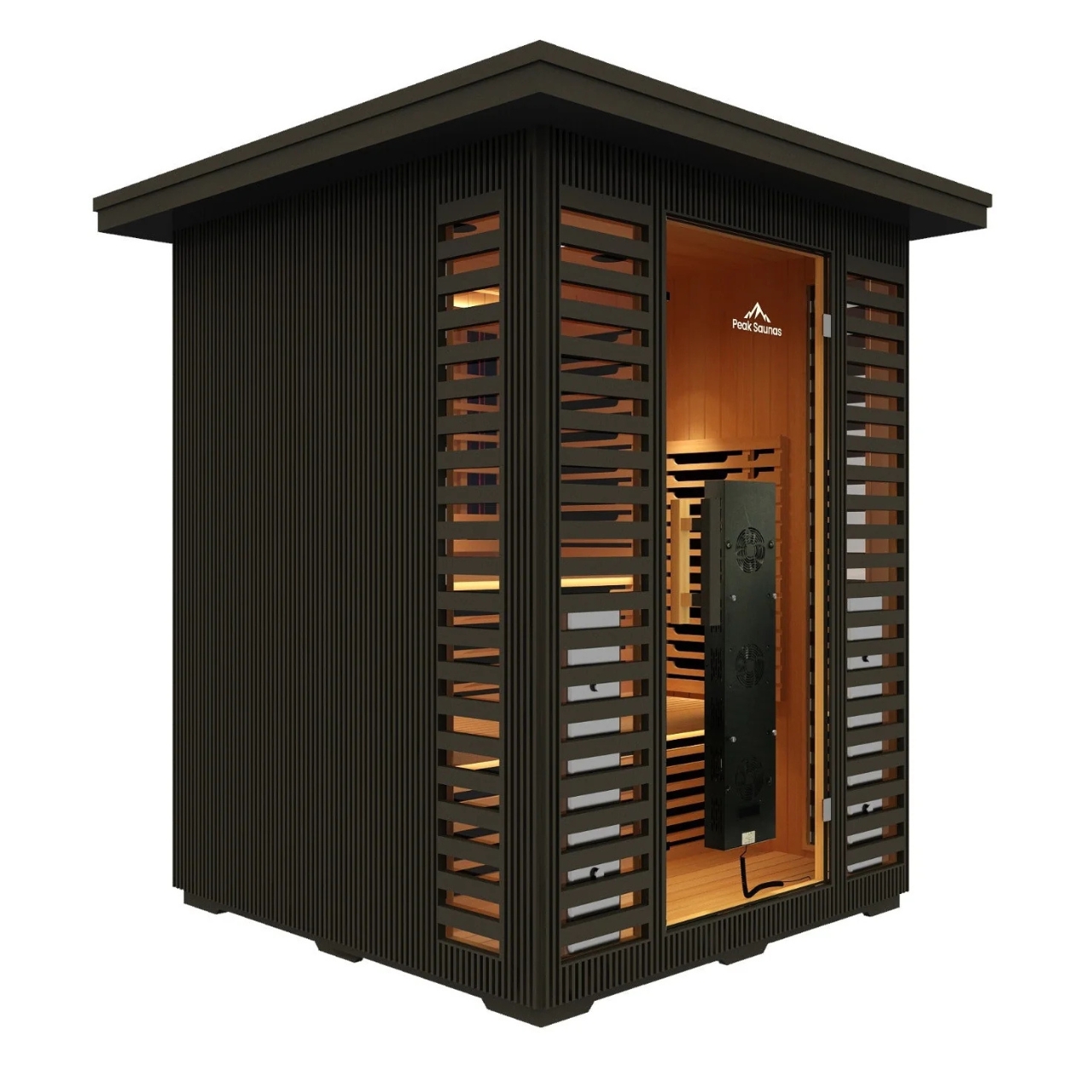 Peak Saunas，far infrared sauna room，environmental design，Interior design，