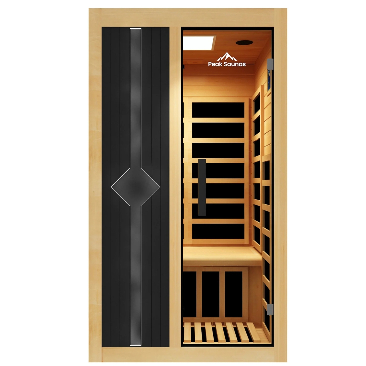 Peak Saunas，far infrared sauna room，environmental design，Interior design，