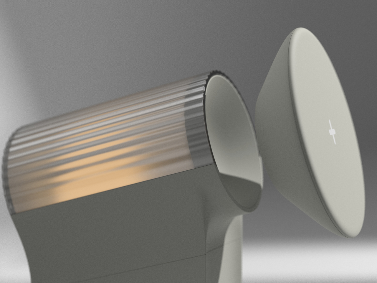 Spot On，Atmosphere lamp，conceptual design，wireless charger ，