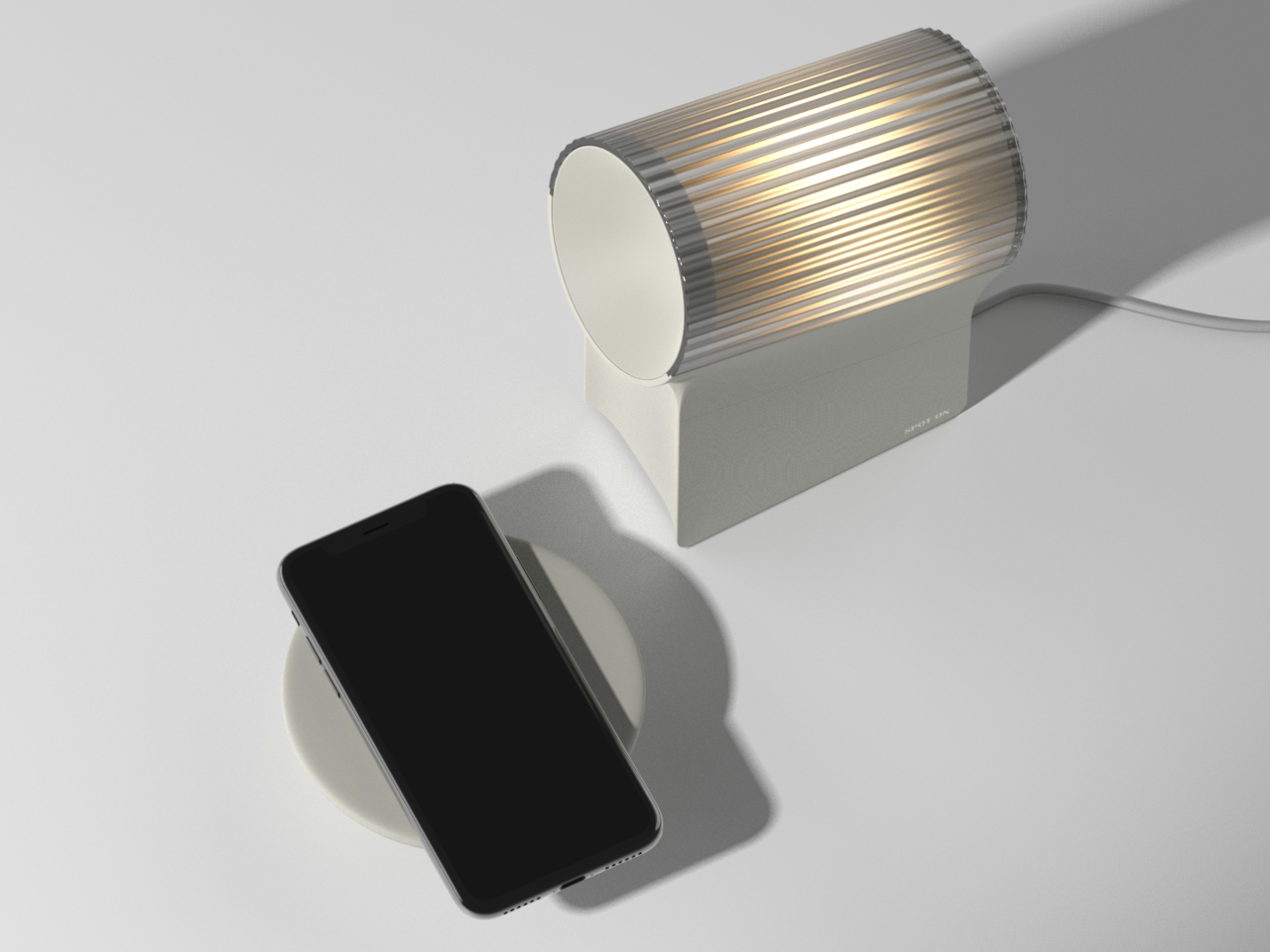 Spot On，Atmosphere lamp，conceptual design，wireless charger ，