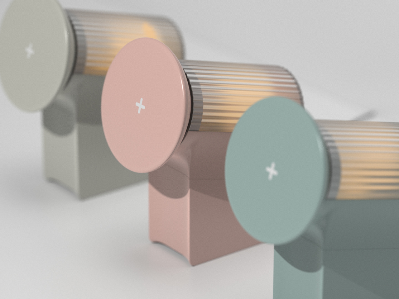 Spot On，Atmosphere lamp，conceptual design，wireless charger ，