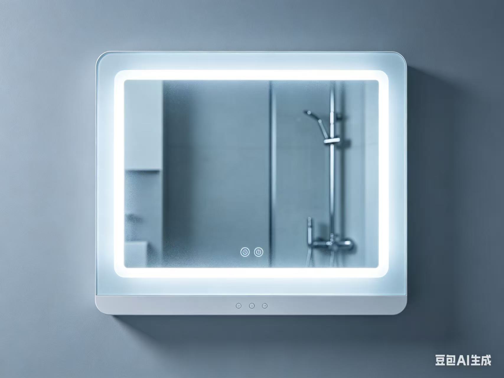 Minimalist bathroom mirror，