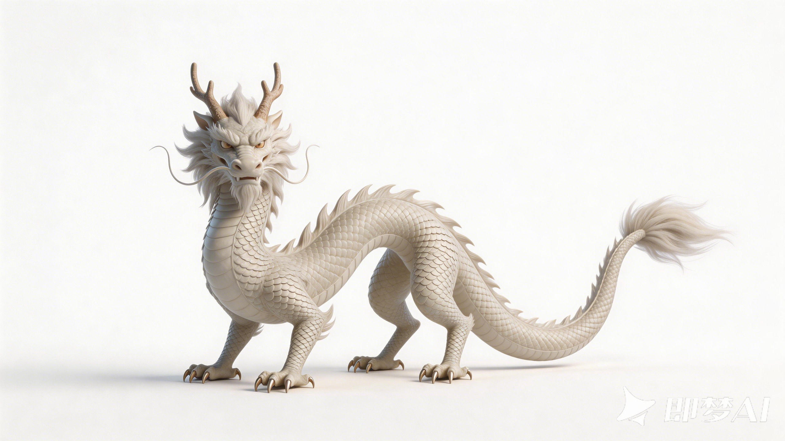 Loong，White Dragon，Little White Dragon，
