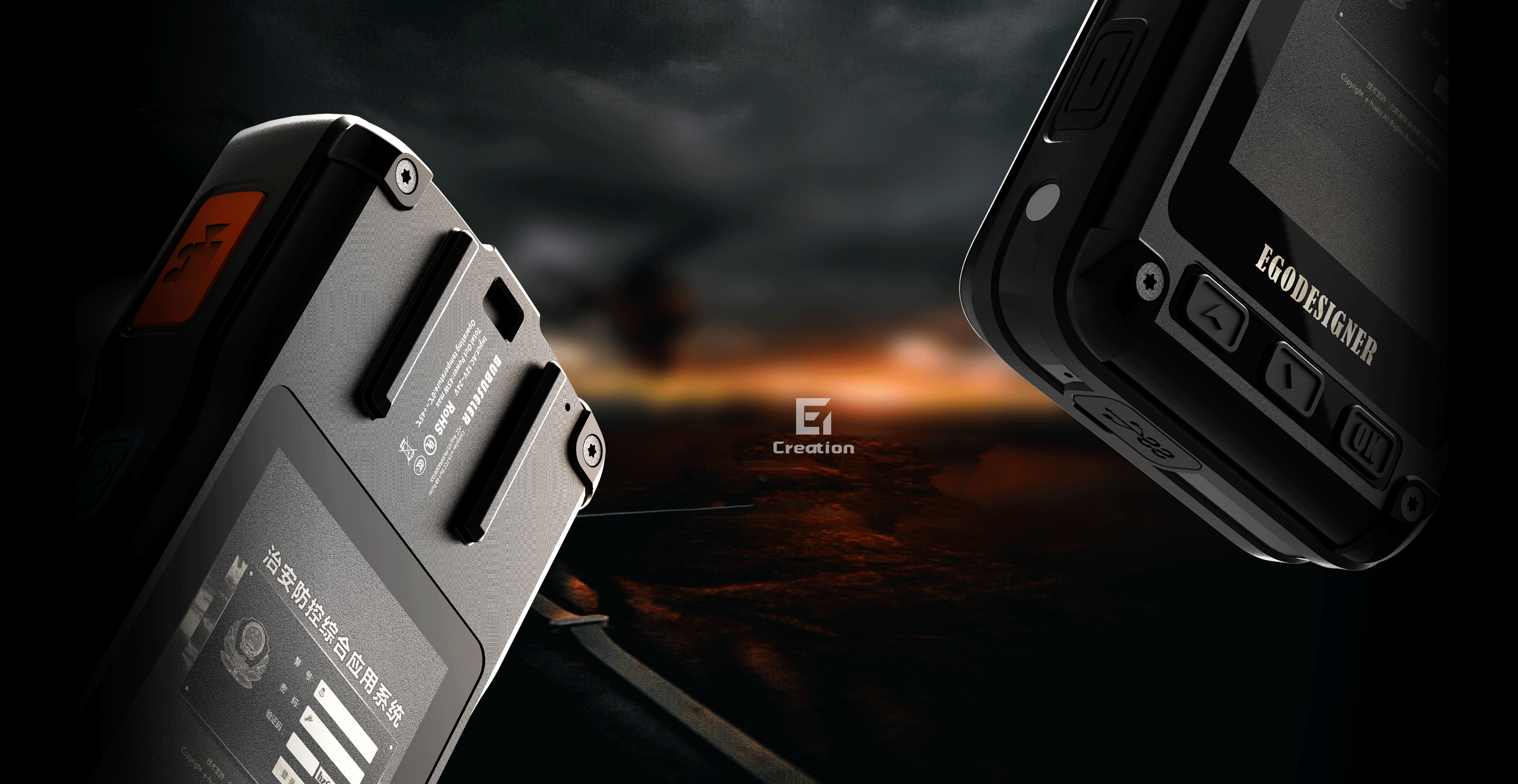 industrial design，product design，Equipment，Law enforcement instrument，Recorder，Shenzhen design company，science and technology innovation products，industrialization，