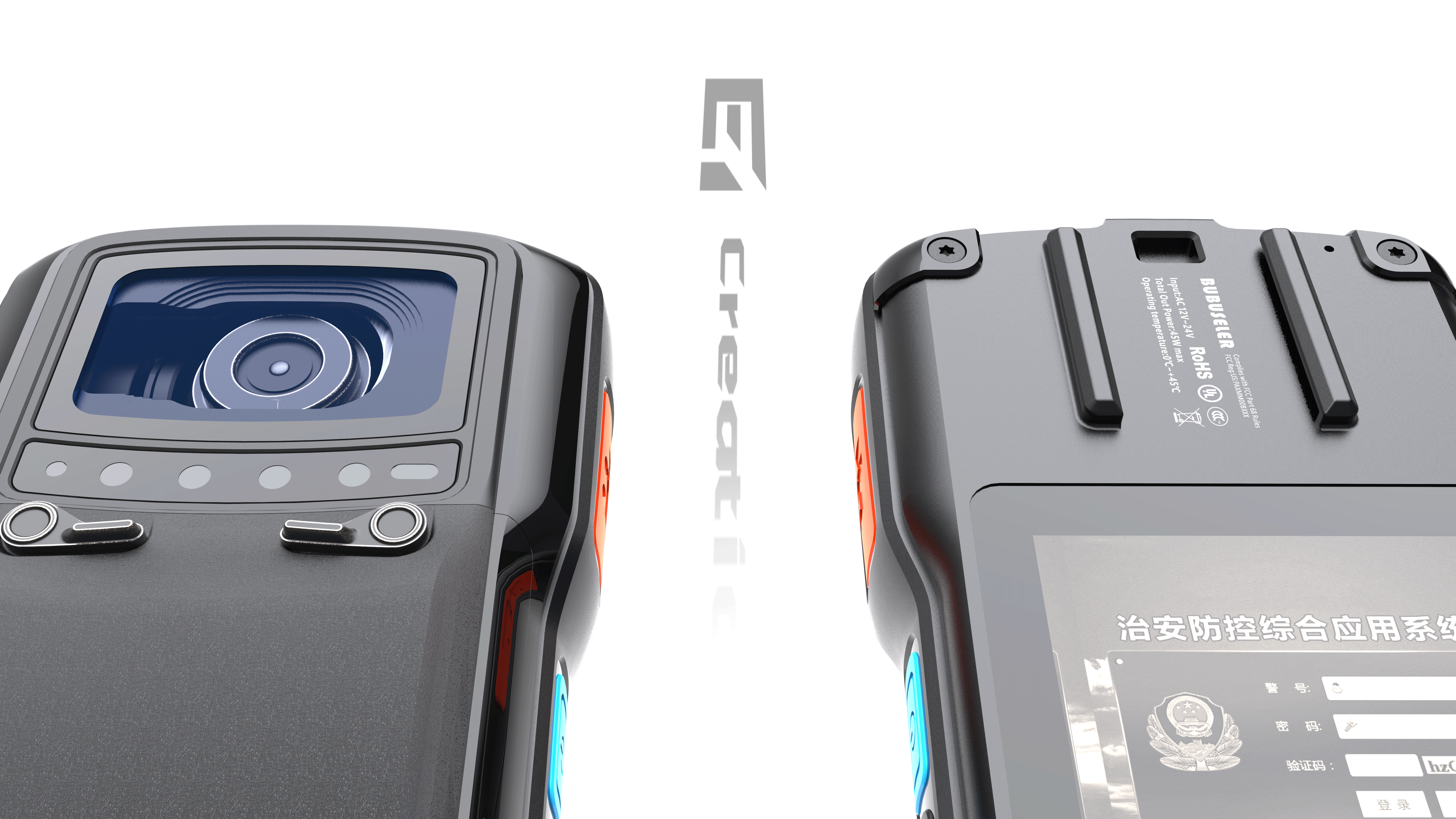 industrial design，product design，Equipment，Law enforcement instrument，Recorder，Shenzhen design company，science and technology innovation products，industrialization，