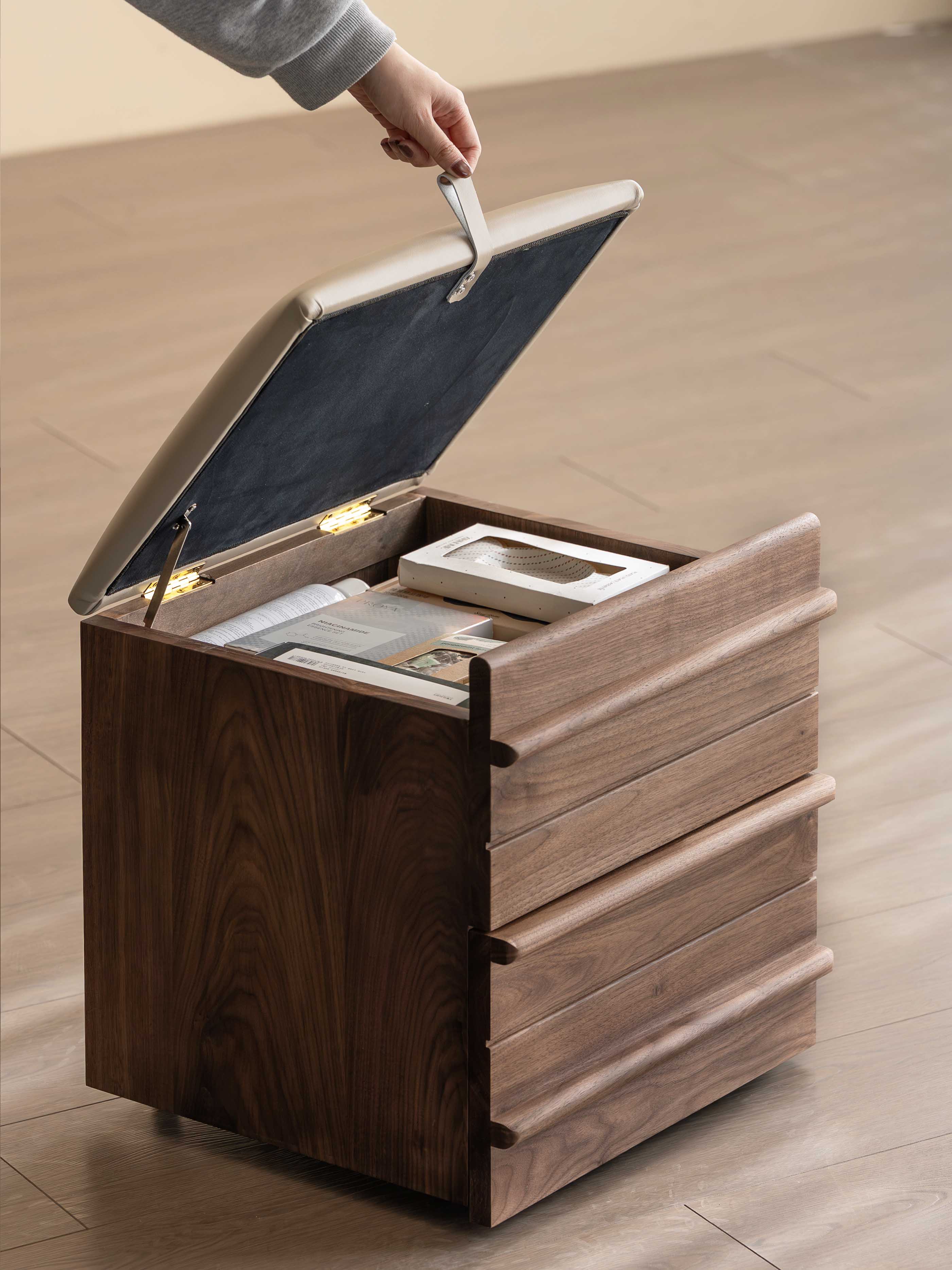 furniture design ，Dresser design，Black walnut furniture，Solid wood furniture，Original design，Residential Furniture，