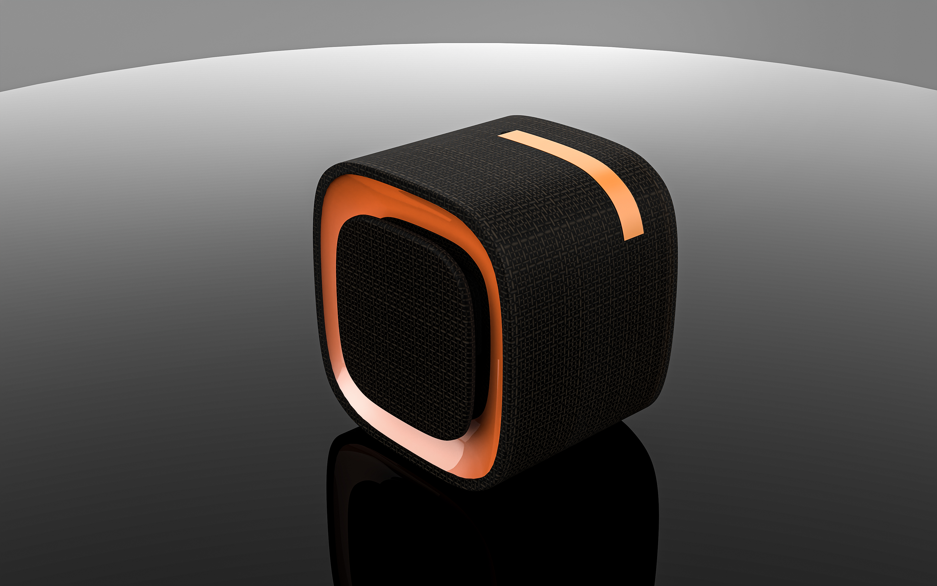 Portable speakers，Bluetooth，Simple design，Bluetooth Speaker，Rendering renderings，ID design，