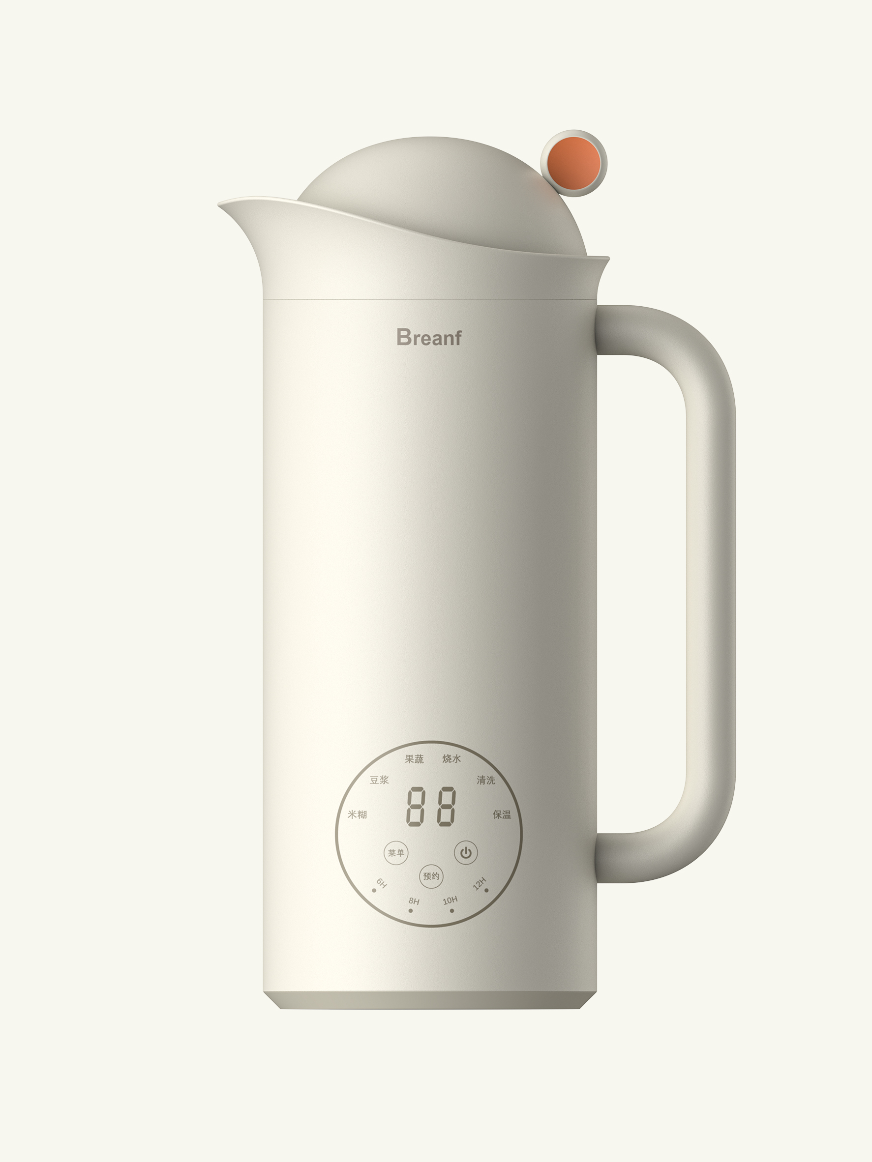 Product Design, Home Appliances, Soybean Milk Machine, Industrial Design, Simple，